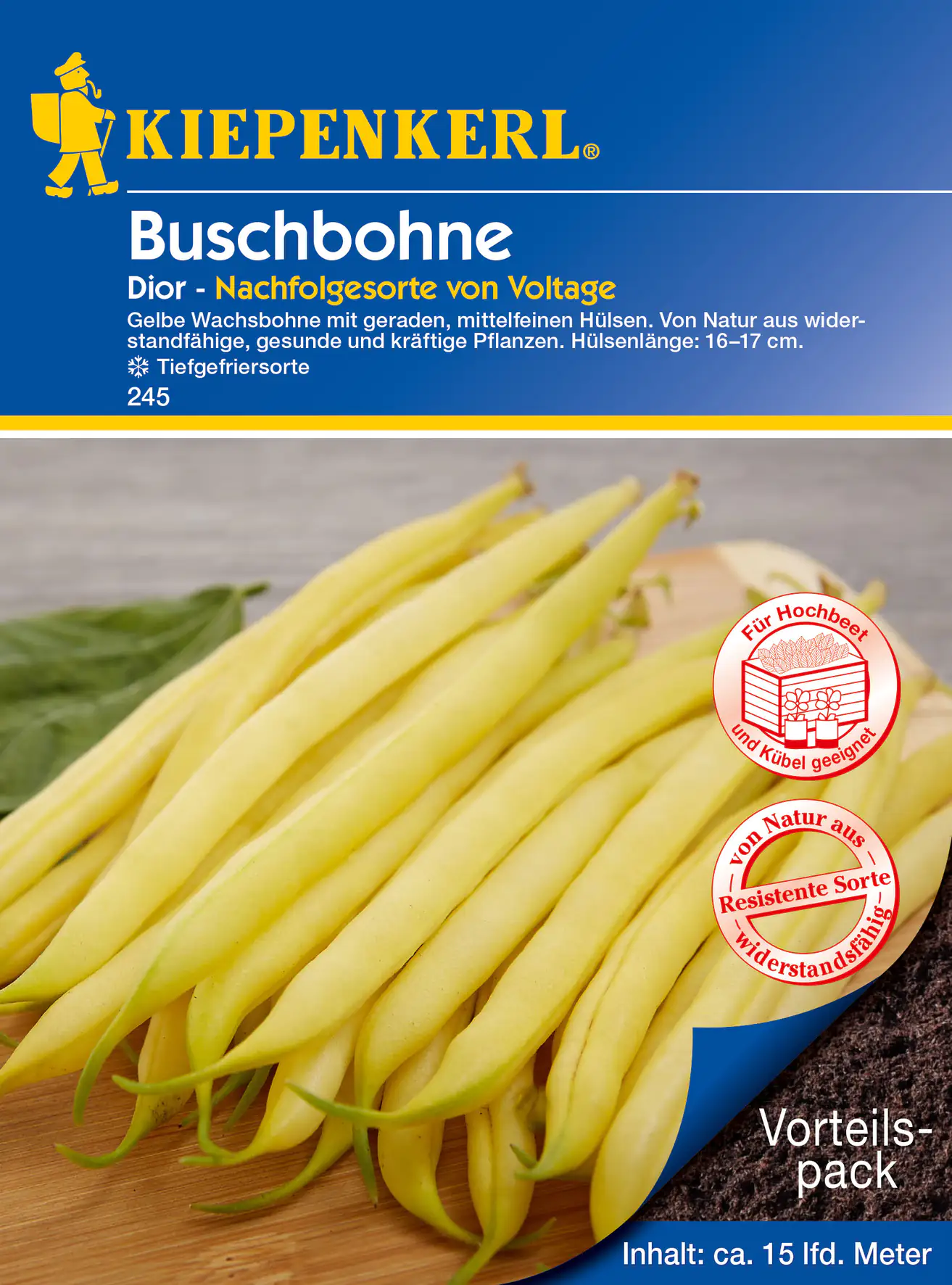 Kiepenkerl Buschbohne Dior