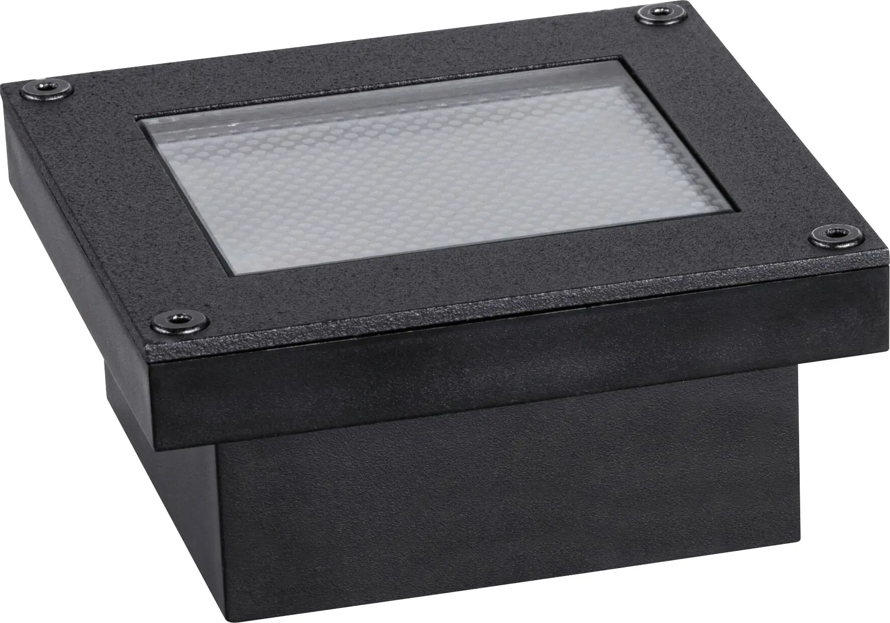Paulmann LED Solar-Bodeneinbauleuchte Domenic schwarz 8 x 8 cm