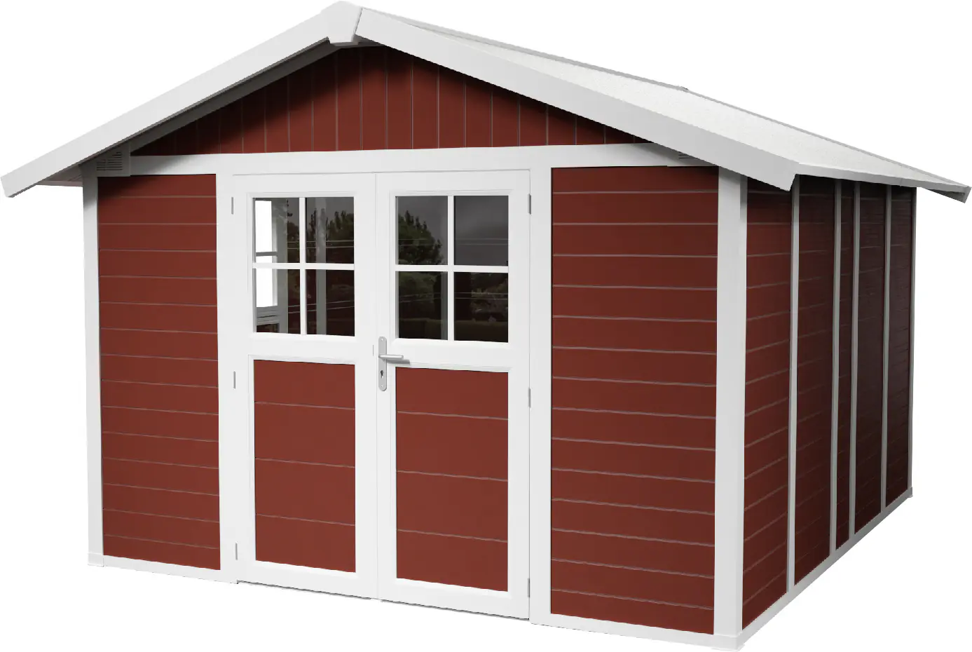 Grosfillex Gartenhaus Deco H 11 370 x 407 cm (inkl. Dachüberstand) Grosfillex Gartenhaus Deco H 11 370 x 407 cm (inkl. Dachüberstand)