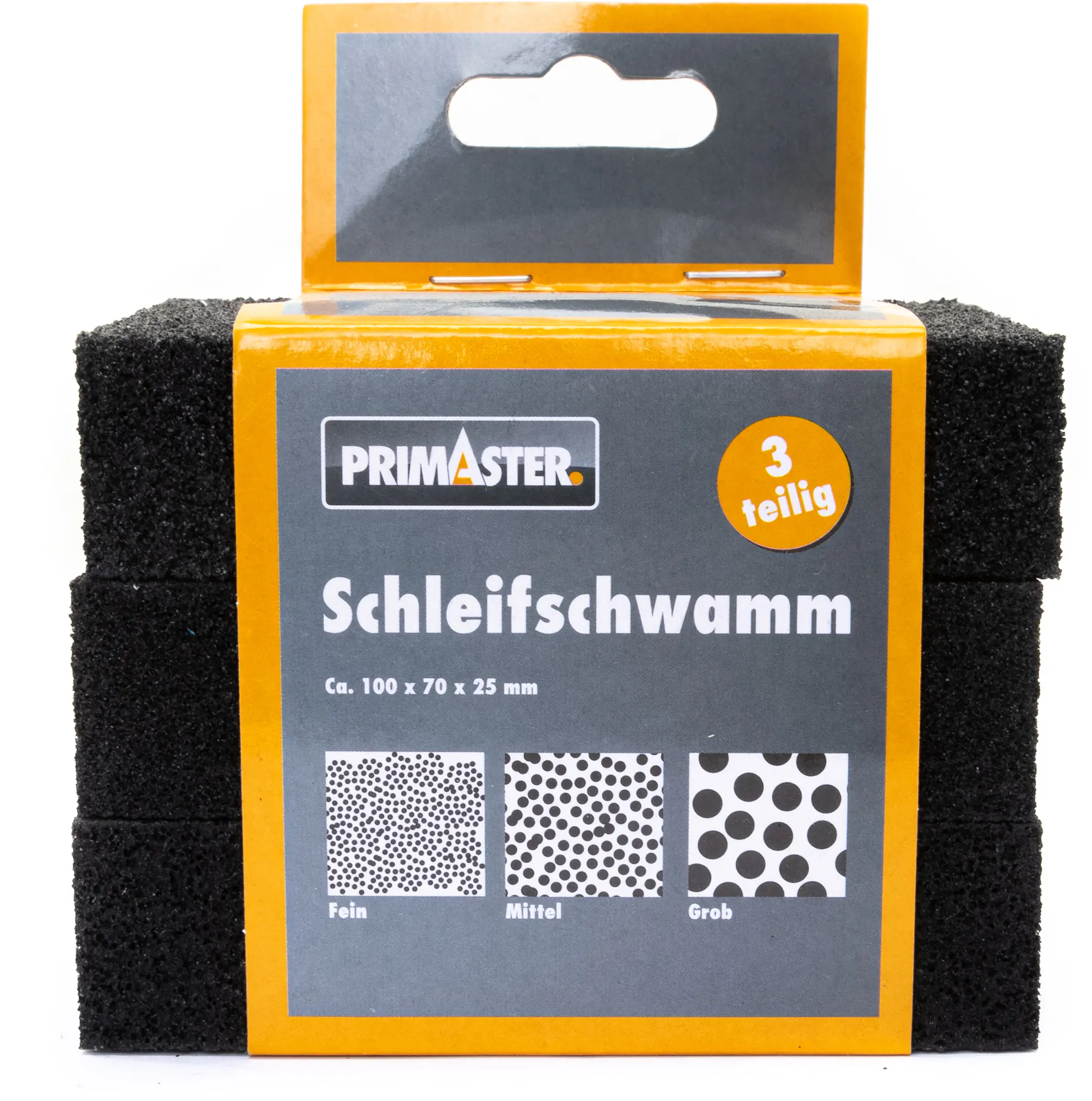 Primaster Schleifschwamm 3 teilig