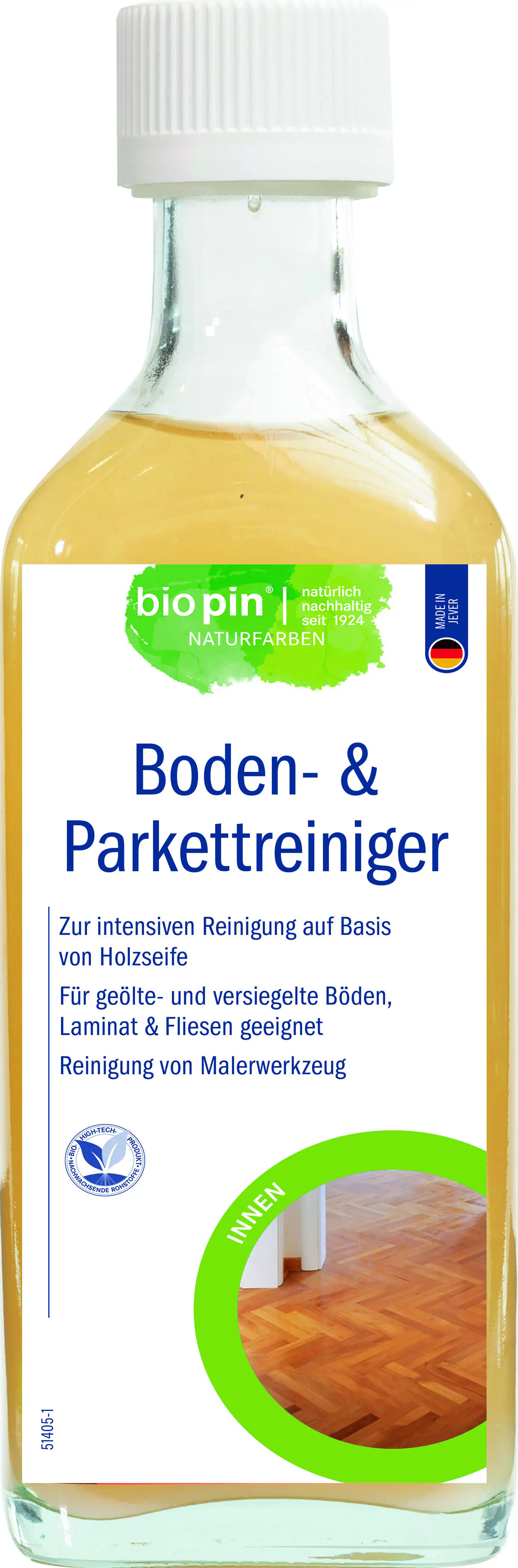 Biopin Boden & Parkettreiniger 250 ml Biopin Boden & Parkettreiniger 250 ml