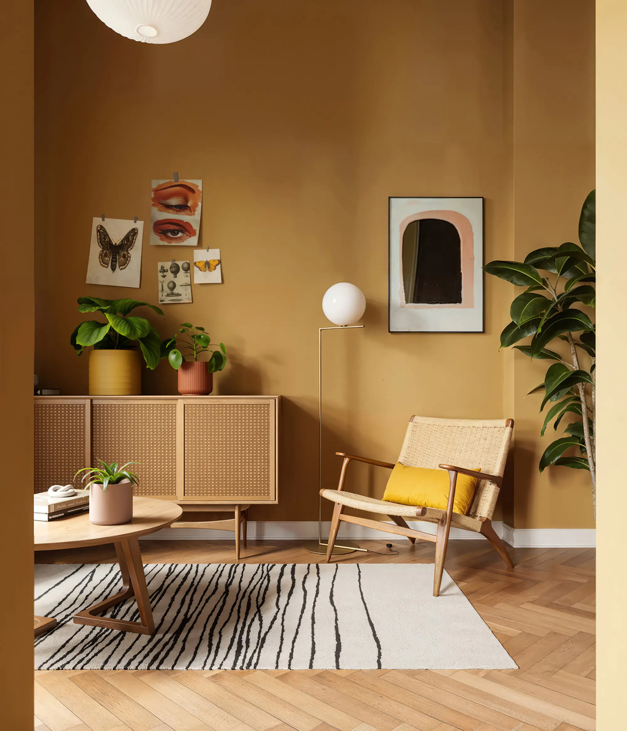 Artevasi Übertopf Luna Keramik weiß matt Ø 12 x 11 cm 