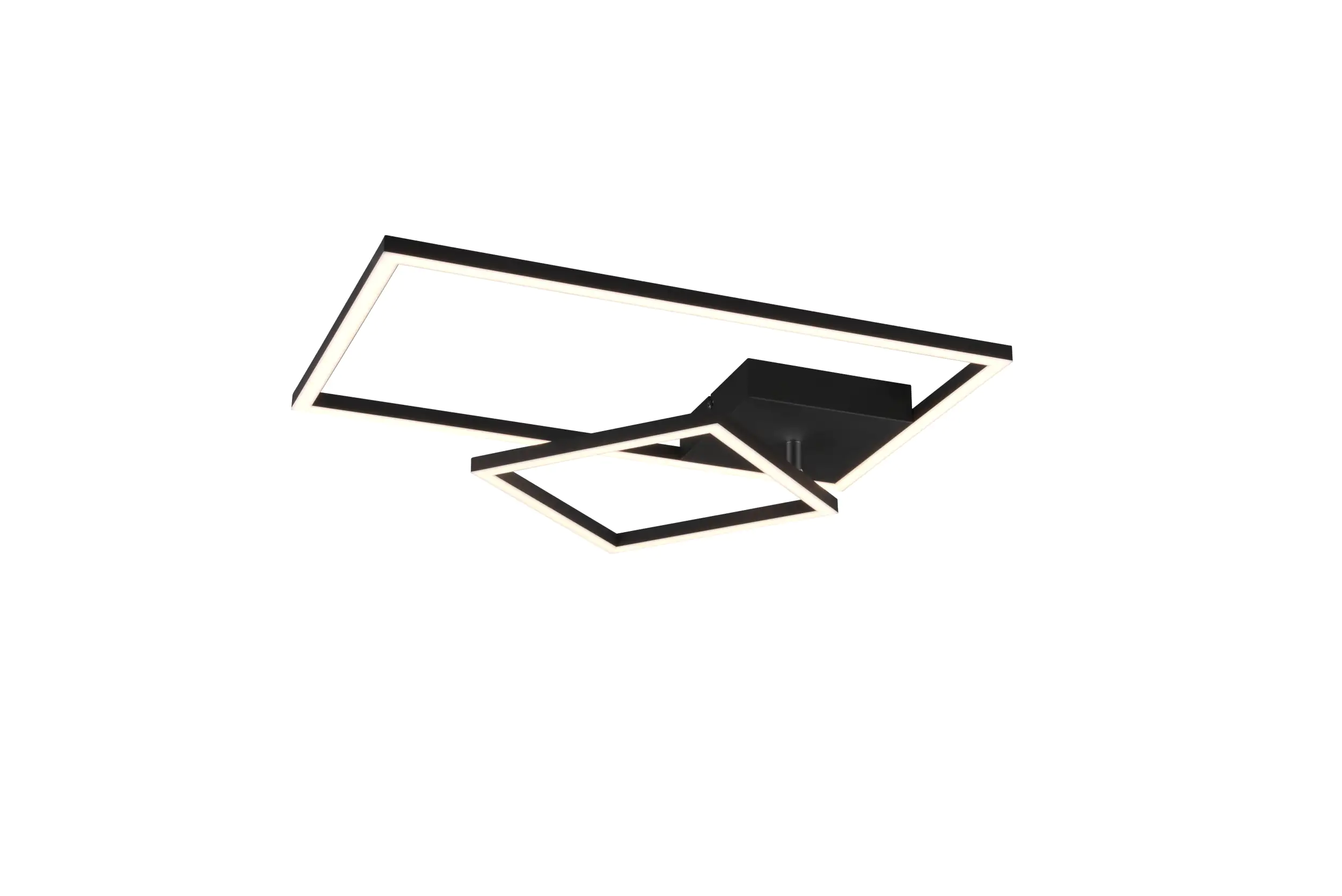 4017807512304_1 Reality LED Deckenleuchte Padella schwarz matt Switch Dimmer, schwenkbar