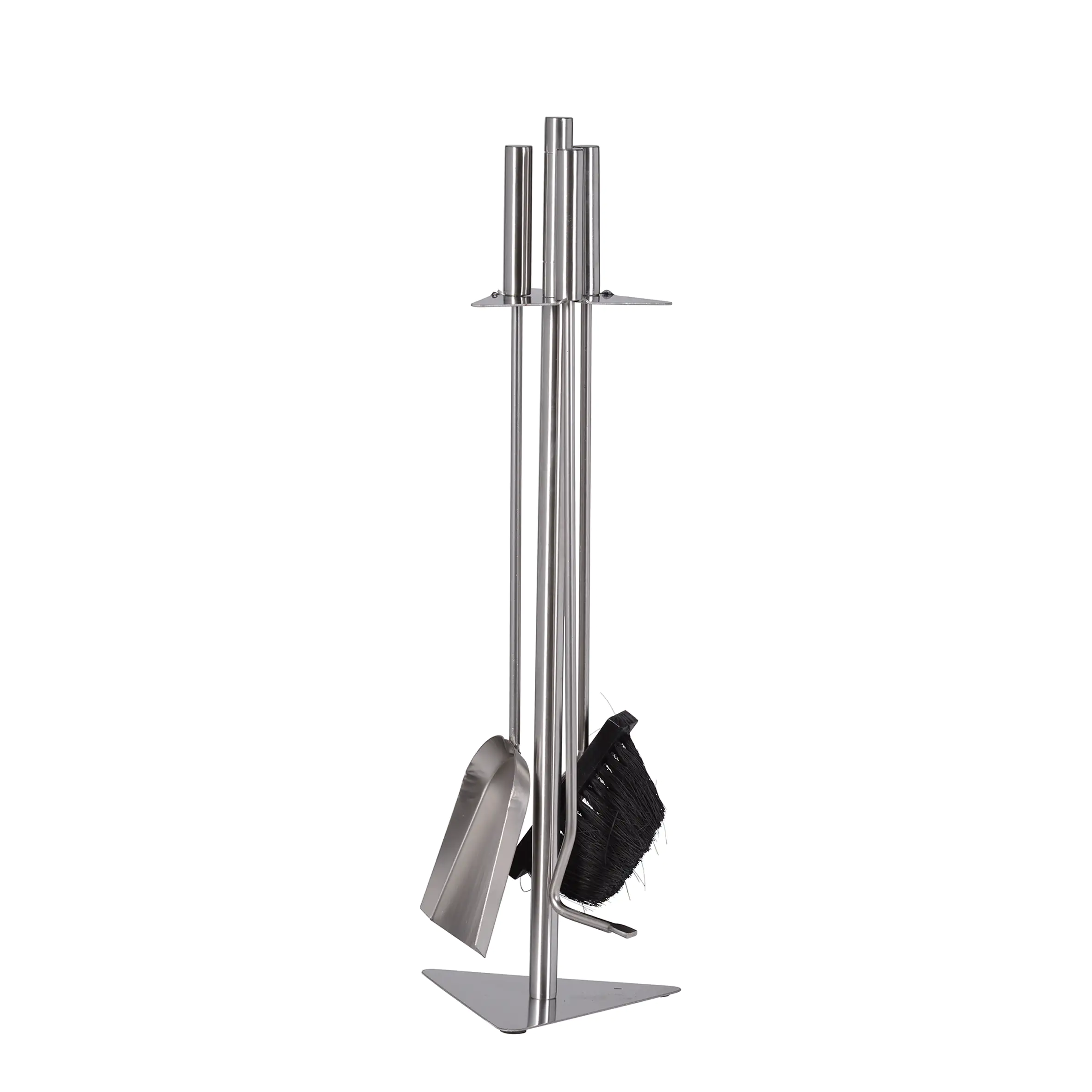 4017537559051 FireFix Kaminbesteck 4-teilig Ständer aus Edelstahl
