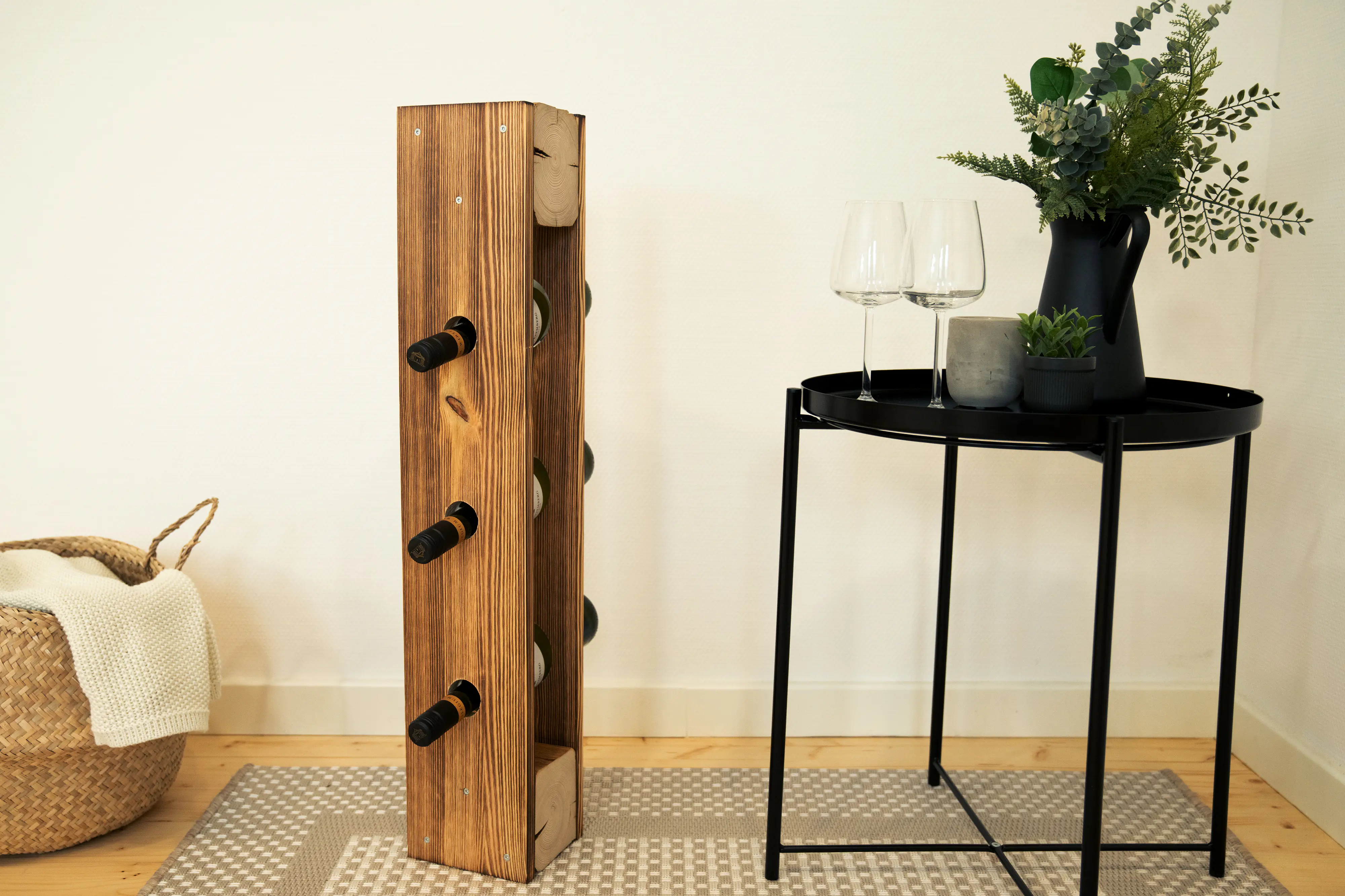 Rettenmeier Leimholzplatte geflammt 80 x 40 x 1,8 cm