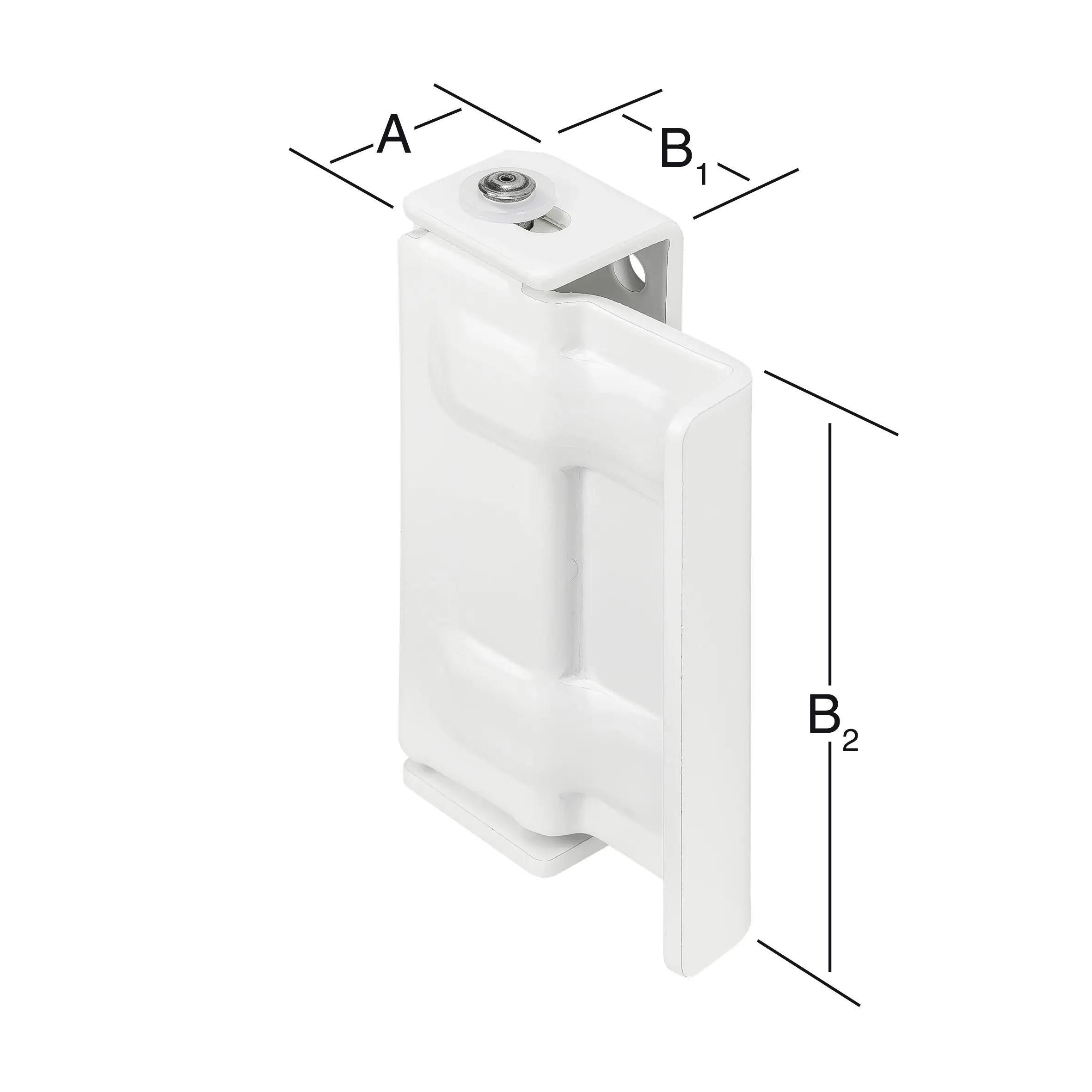 Vormann Fenster- und Türsicherungen weiß 16-25 x 27/92 mm
