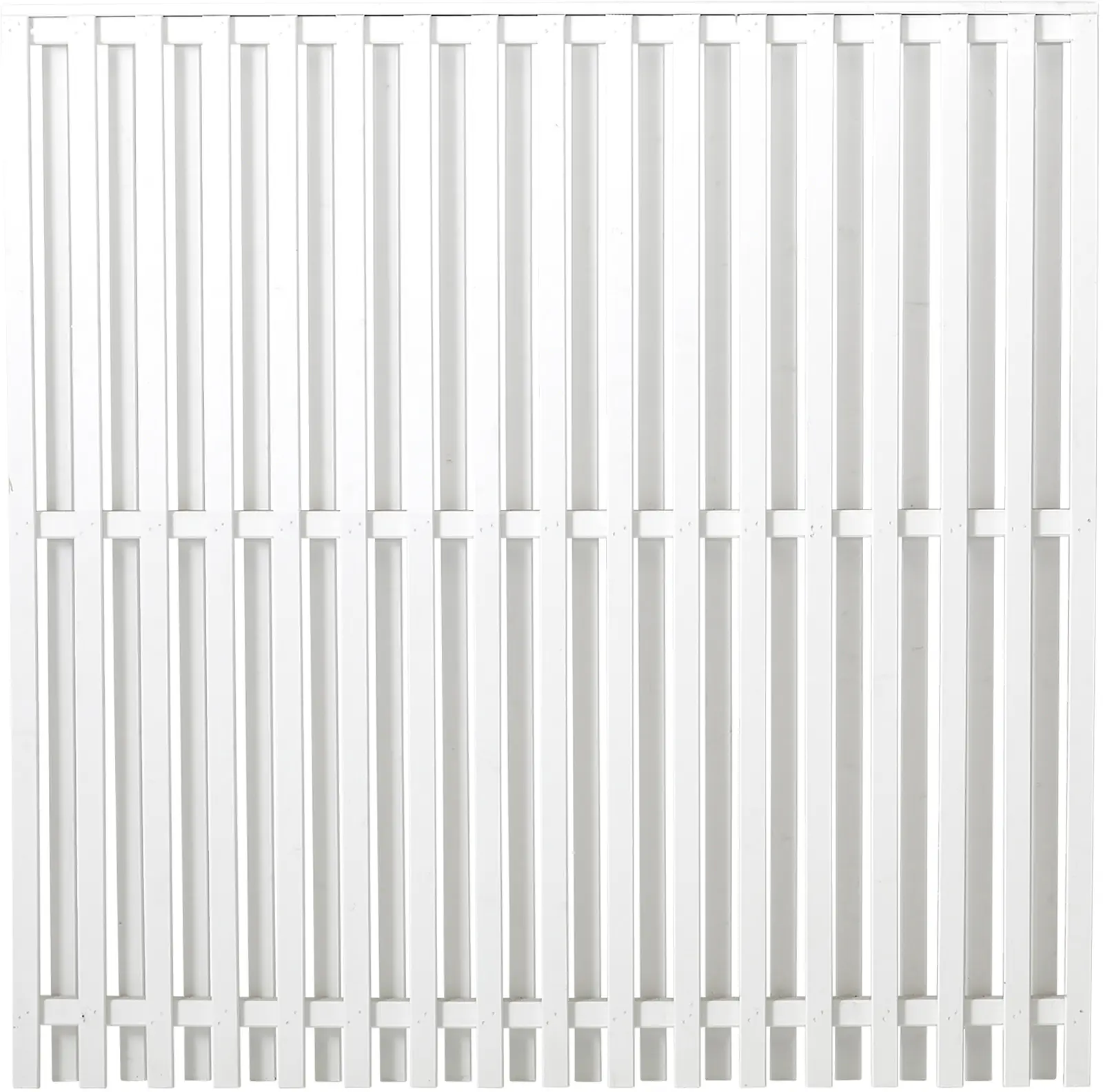 Plus Zaun Nagano 180 x 180 cm RAL 9010 Weiß