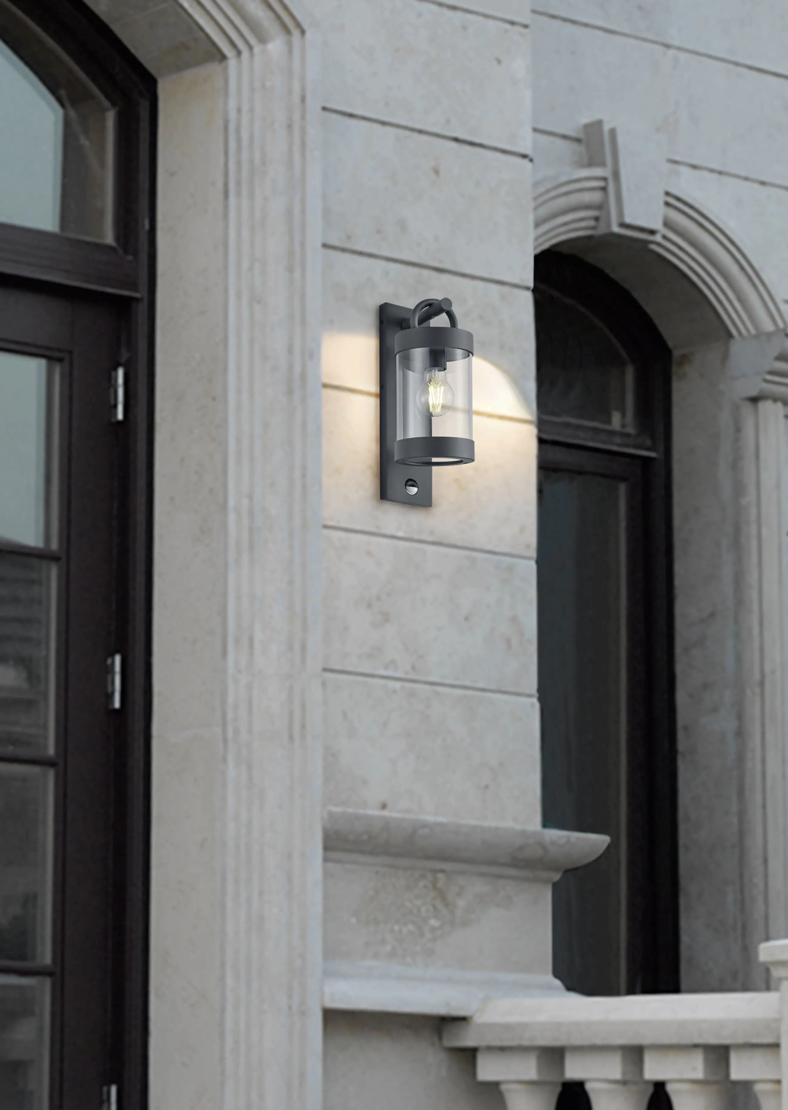 Trio Leuchten Sensor-Außen-Wandleuchte Sambesi E27 Bewegungsmelder Trio Leuchten Sensor-Außen-Wandleuchte Sambesi E27 Bewegungsmelder