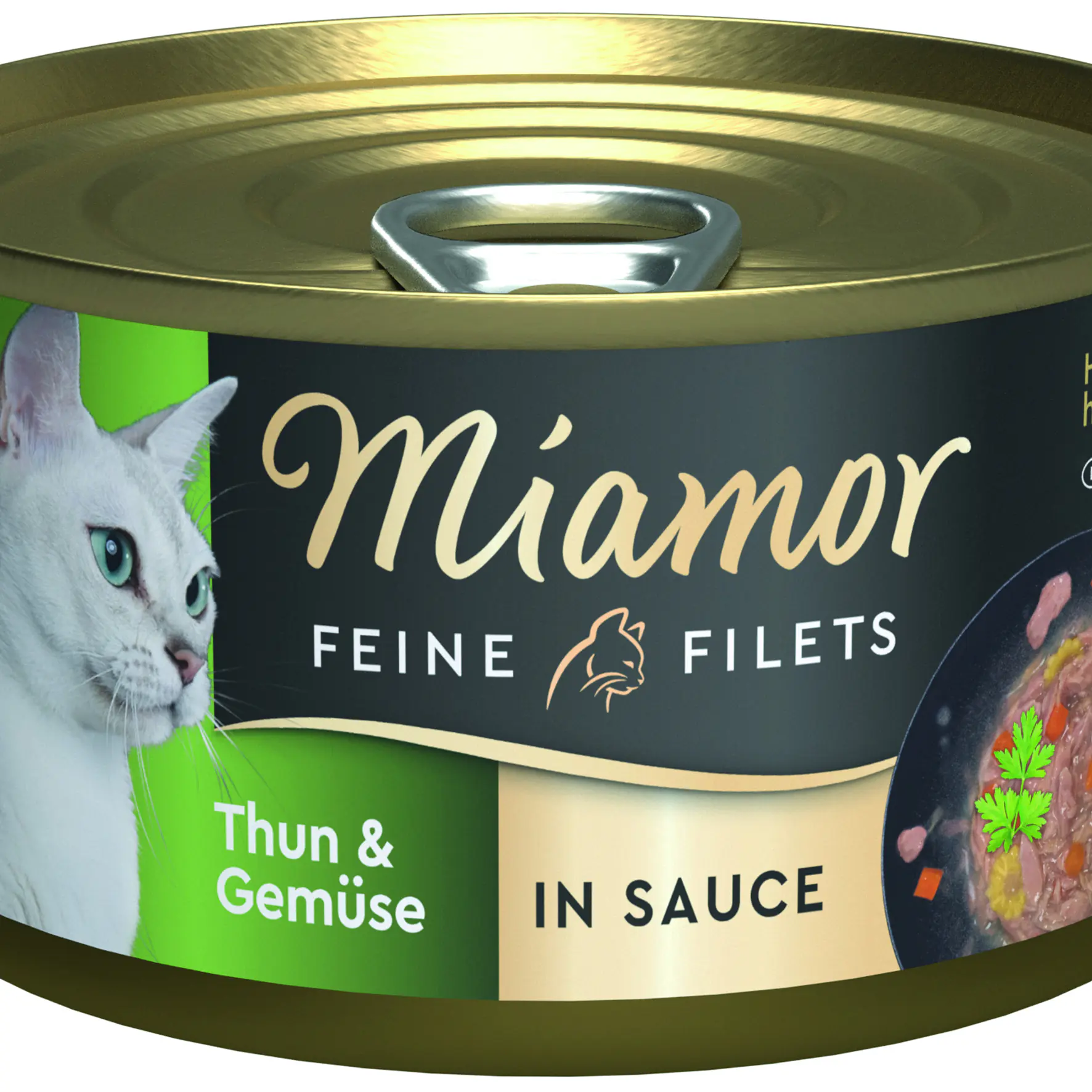 Miamor Katzennassfutter Feine Filets Thun gem Sauce 85 g