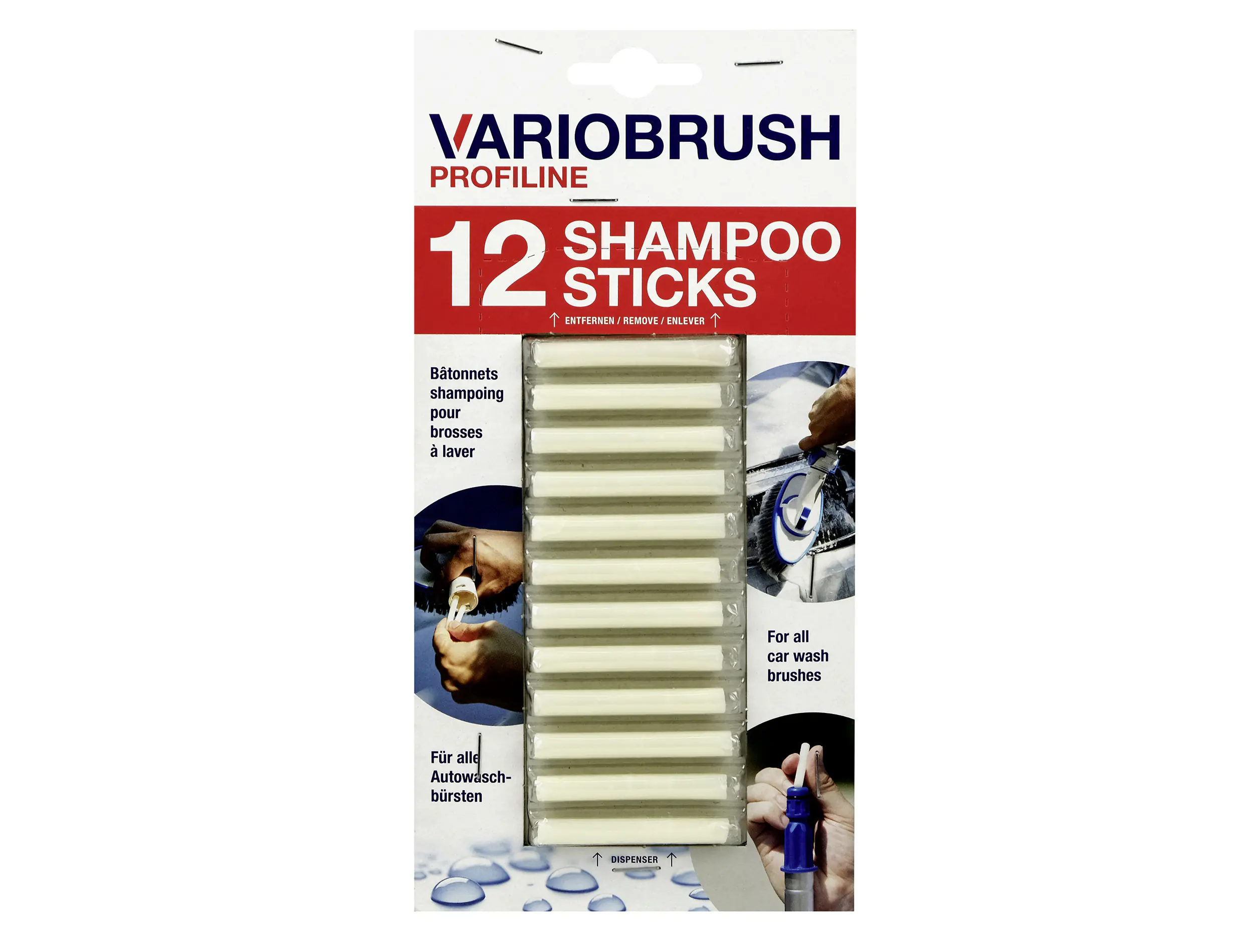 APA Shampoostäbchen für Waschbürsten 12