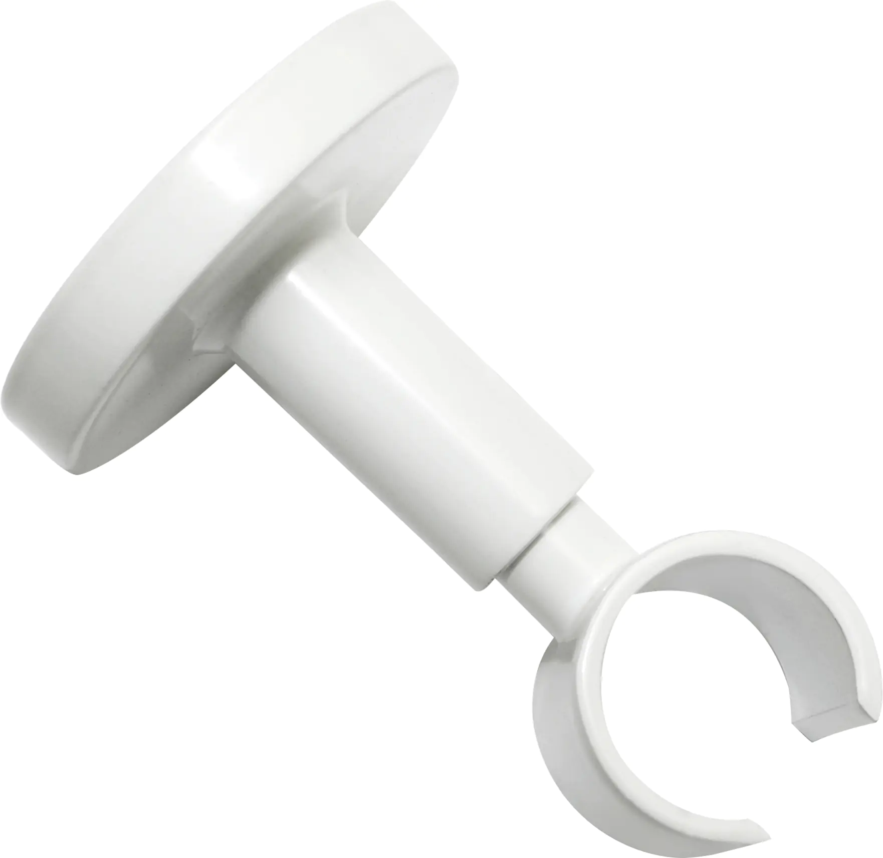 Gardinia Deckenträger Chicago für Ø 20 mm weiß 6cm