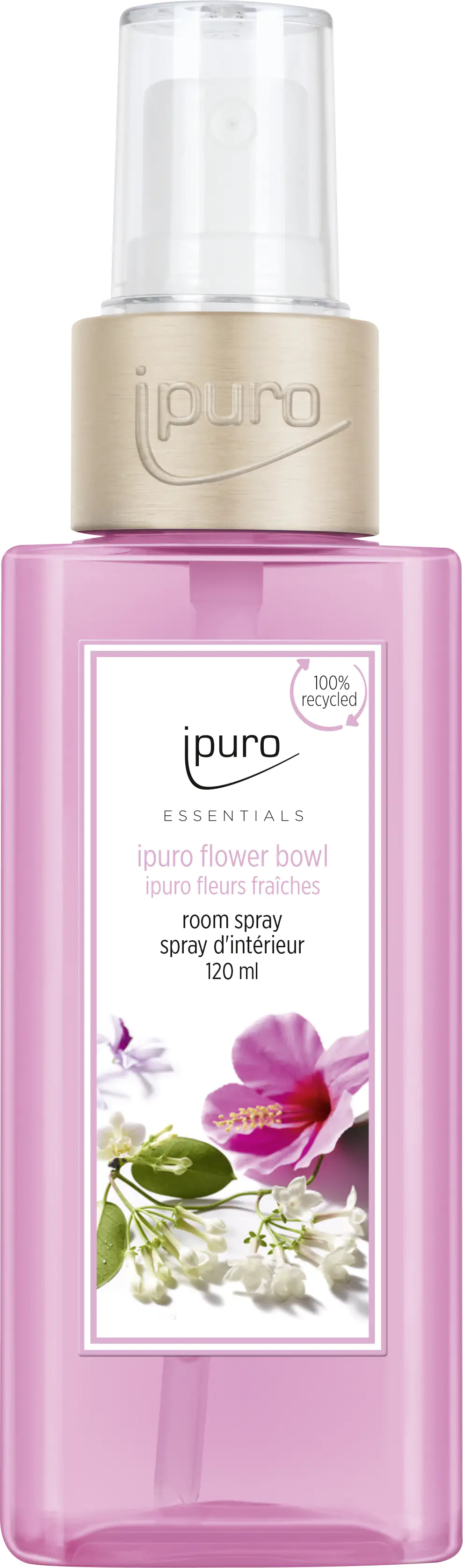 ipuro ESSENTIALS Raumspray Flower Bowl 120 ml