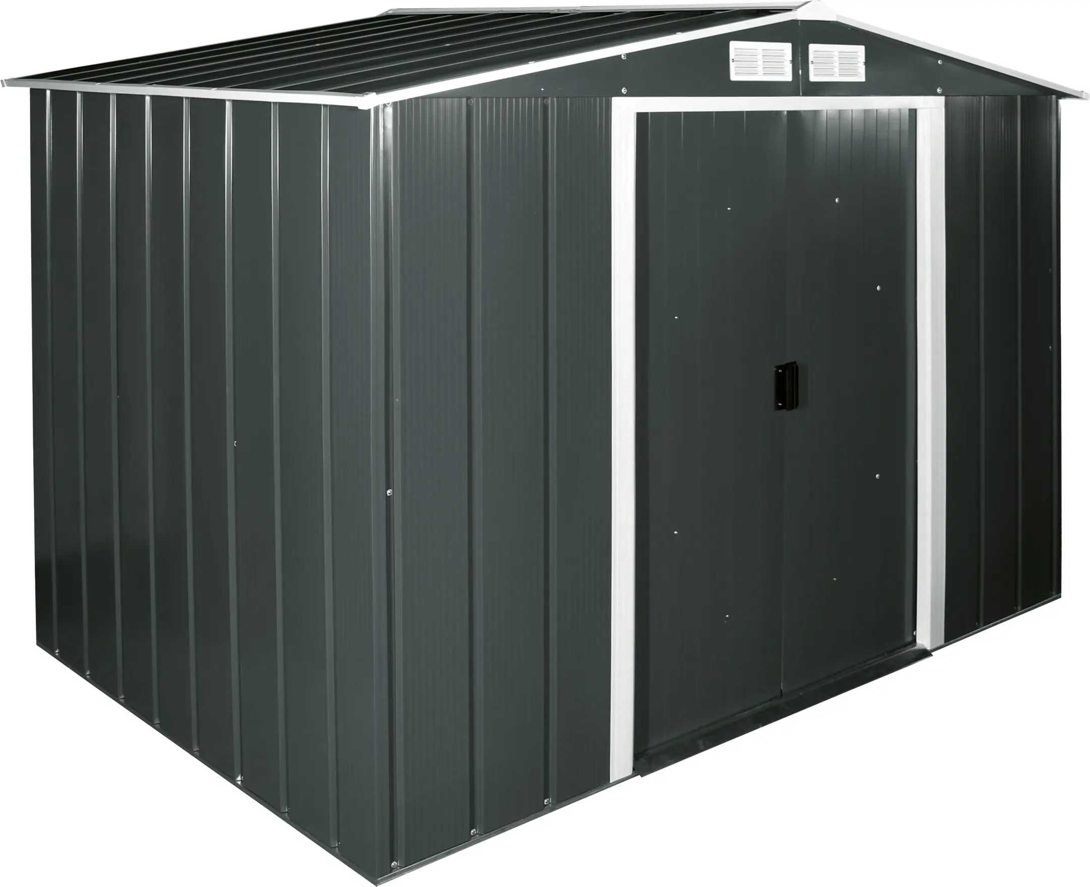 Duramax Metallgerätehaus Eco Shed 8 x 6 262 x 182,1 x 191 cm Duramax Metallgerätehaus Eco Shed 8 x 6 262 x 182,1 x 191 cm