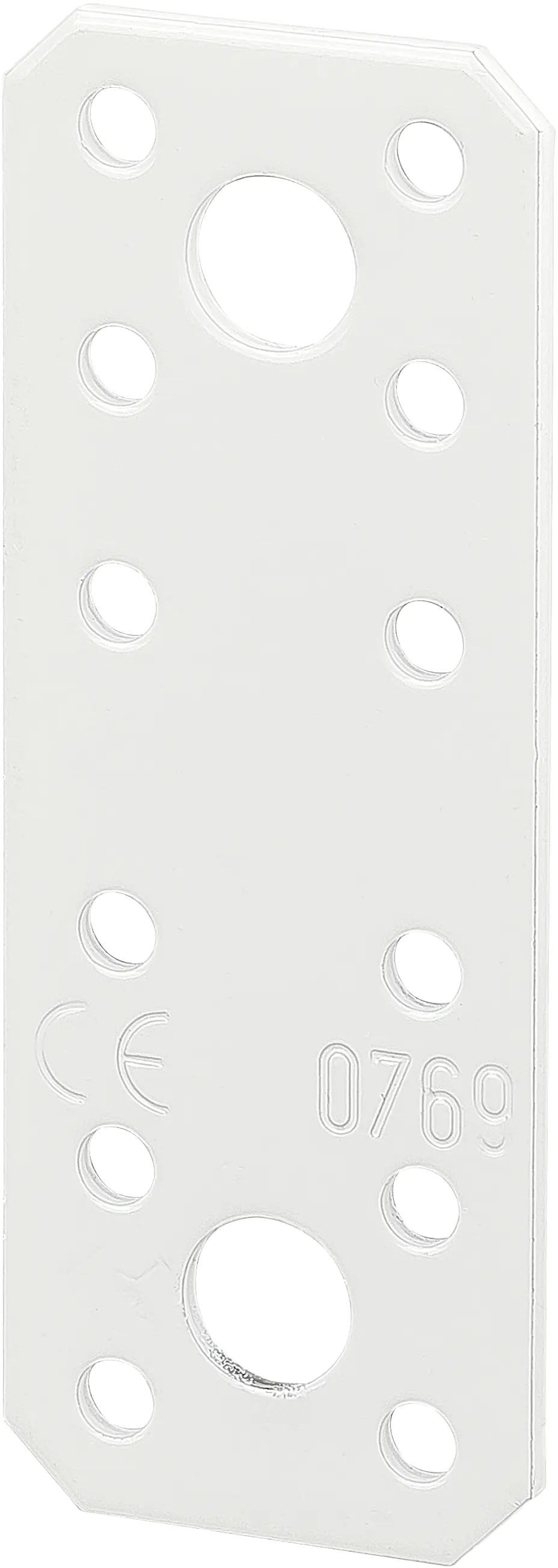 Vormann Flachverbinder weiß 96 x 35 mm