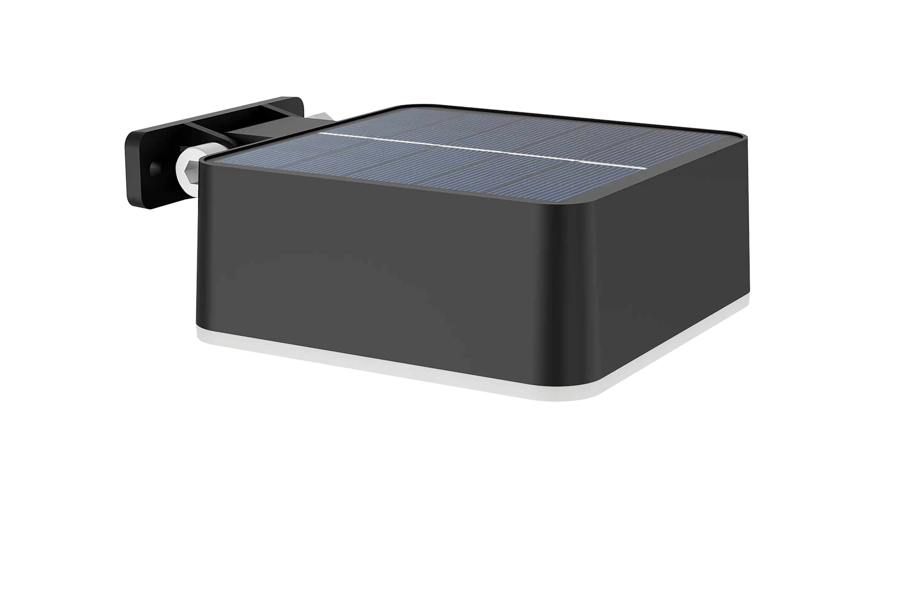 Solar Wandleuchte Vynce 14 x 11,7 x 5,4 cm schwarz