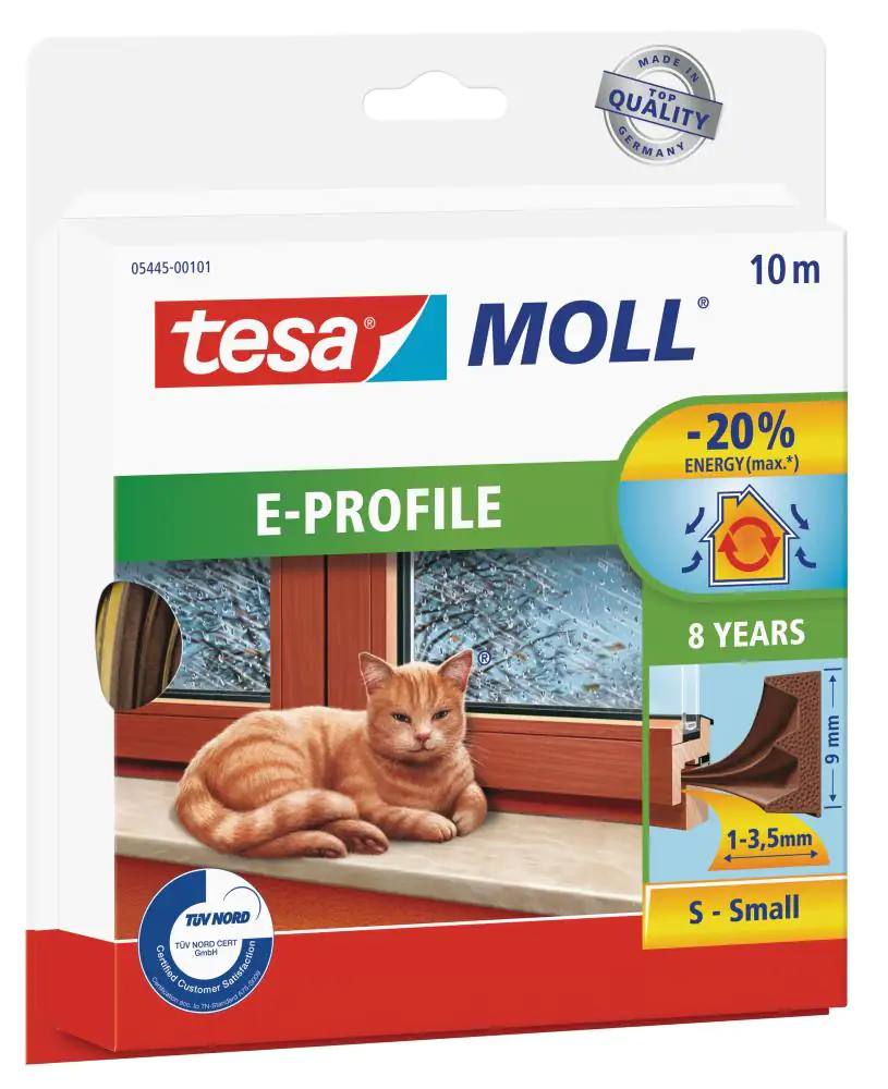 tesa Moll E-Profil Classic tesa Moll E-Profil Classic 10 m, braun