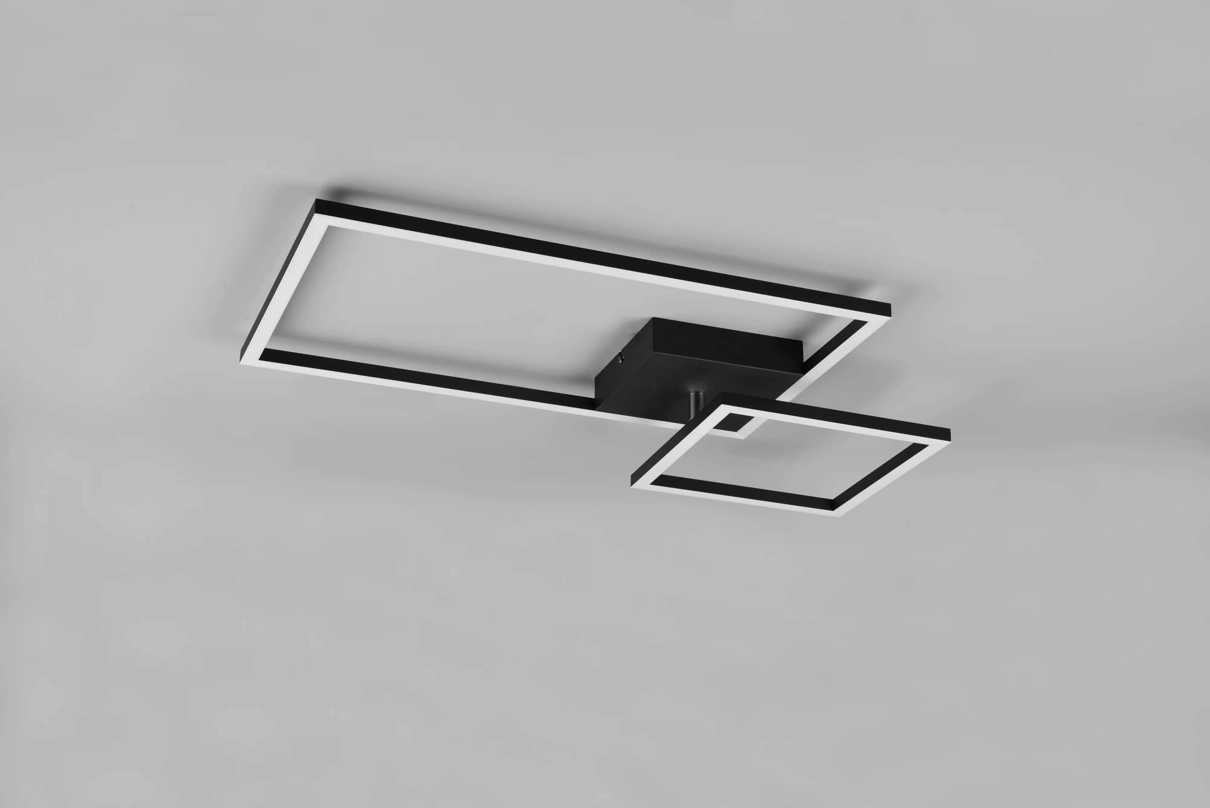 4017807512304_2717015 Reality LED Deckenleuchte Padella schwarz matt Switch Dimmer, schwenkbar