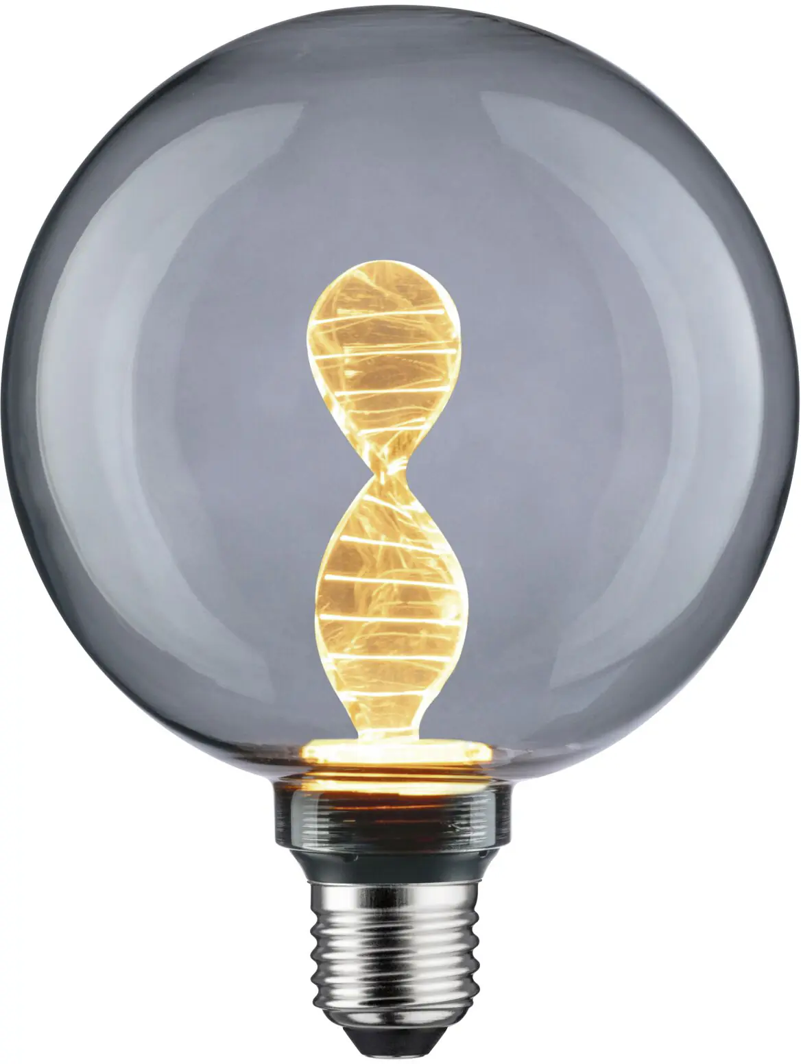 Paulmann LED Globe G125 Inner Glow Helix E27 3,5W rauch