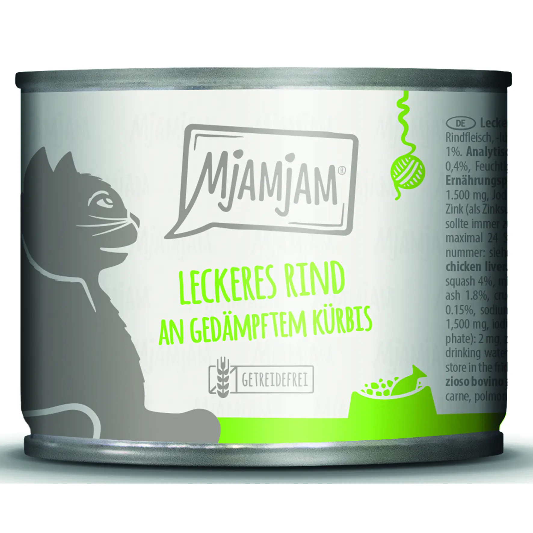 MjAMjAM - leckeres Rind an gedämpftem Kürbis 200 g 200g
