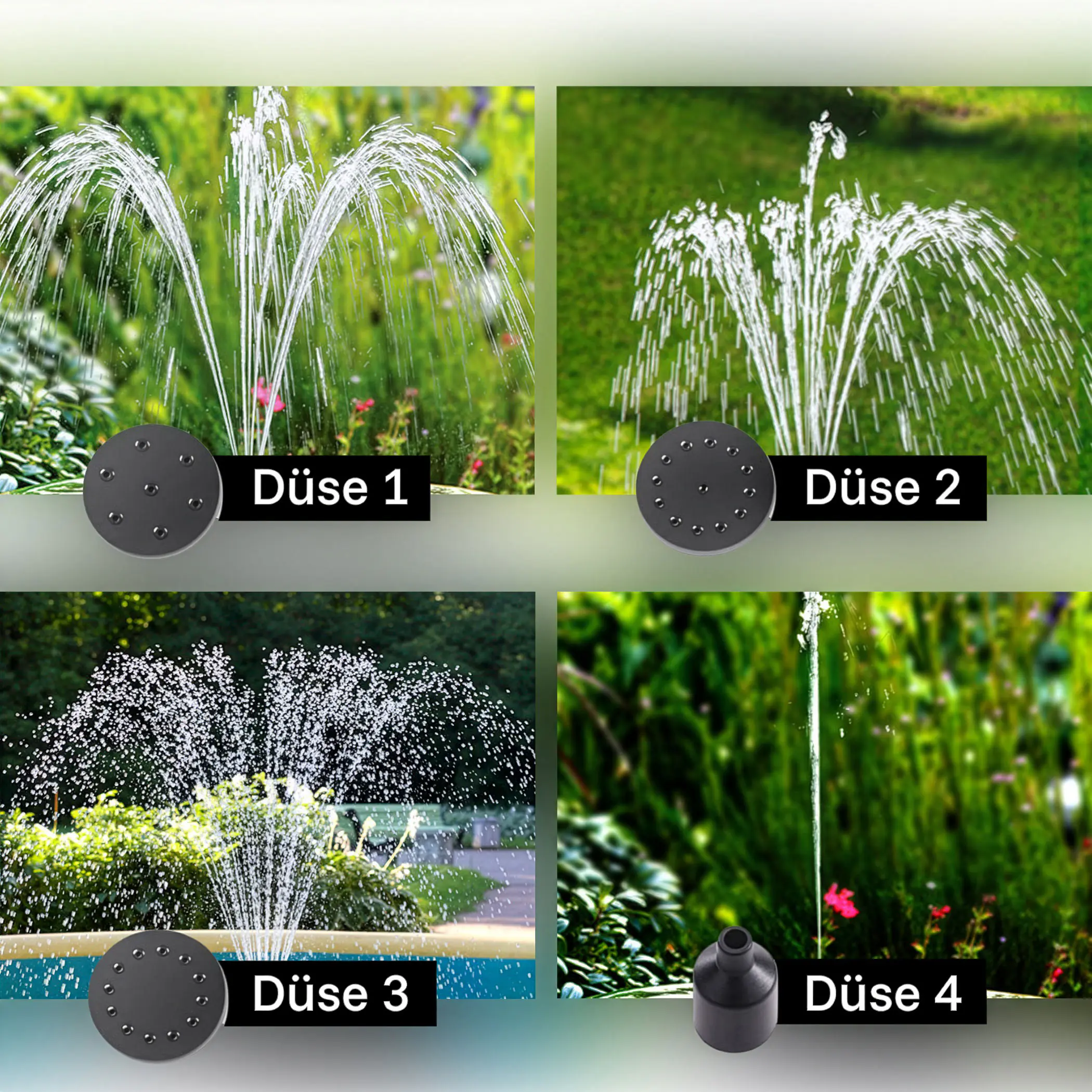 T.I.P. Solar-Teichpumpen Set 300/9 Fördermenge: 300 l/h 2 W