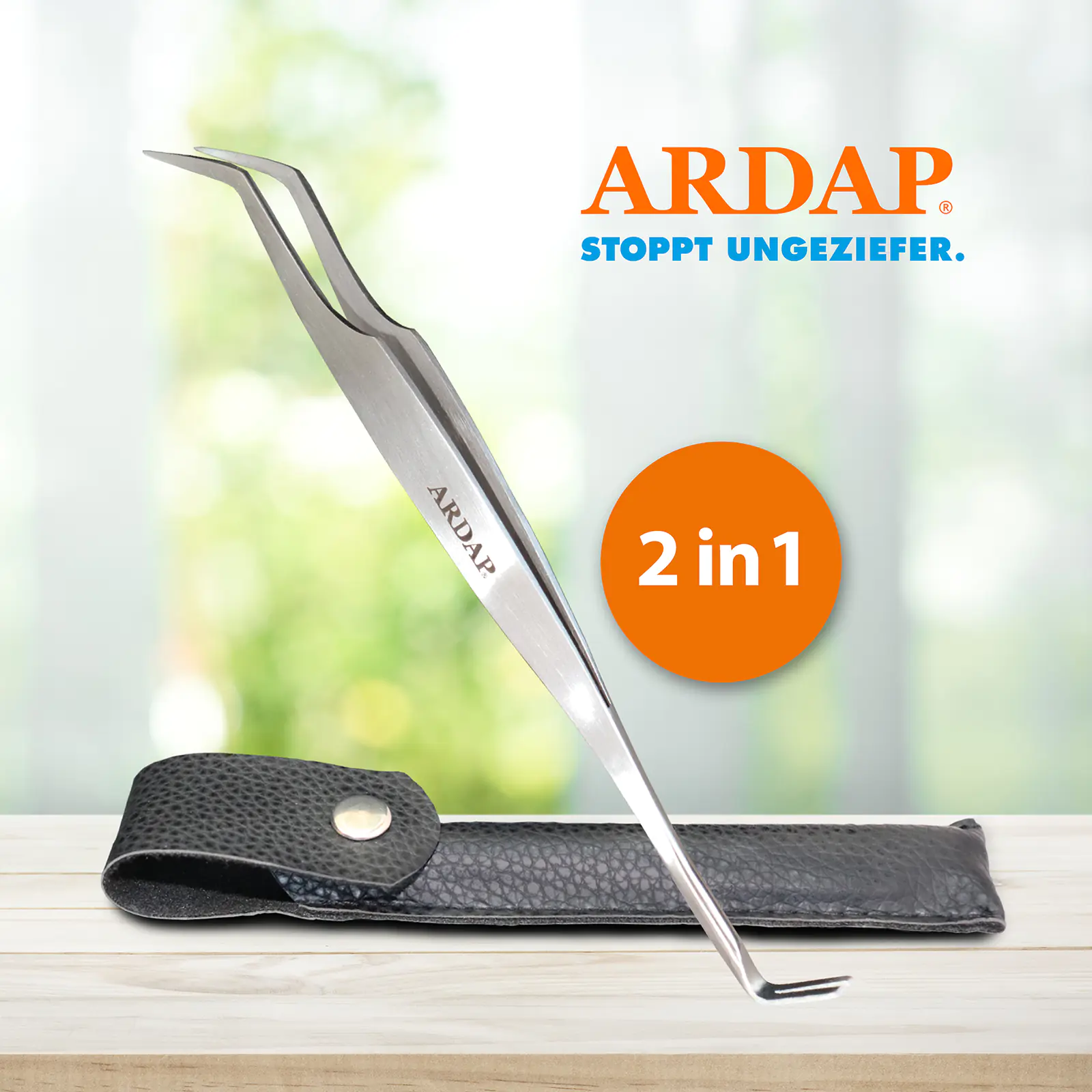 ARDAP Zeckenzange Edelstahl für Tiere ARDAP Zeckenzange Edelstahl für Tiere