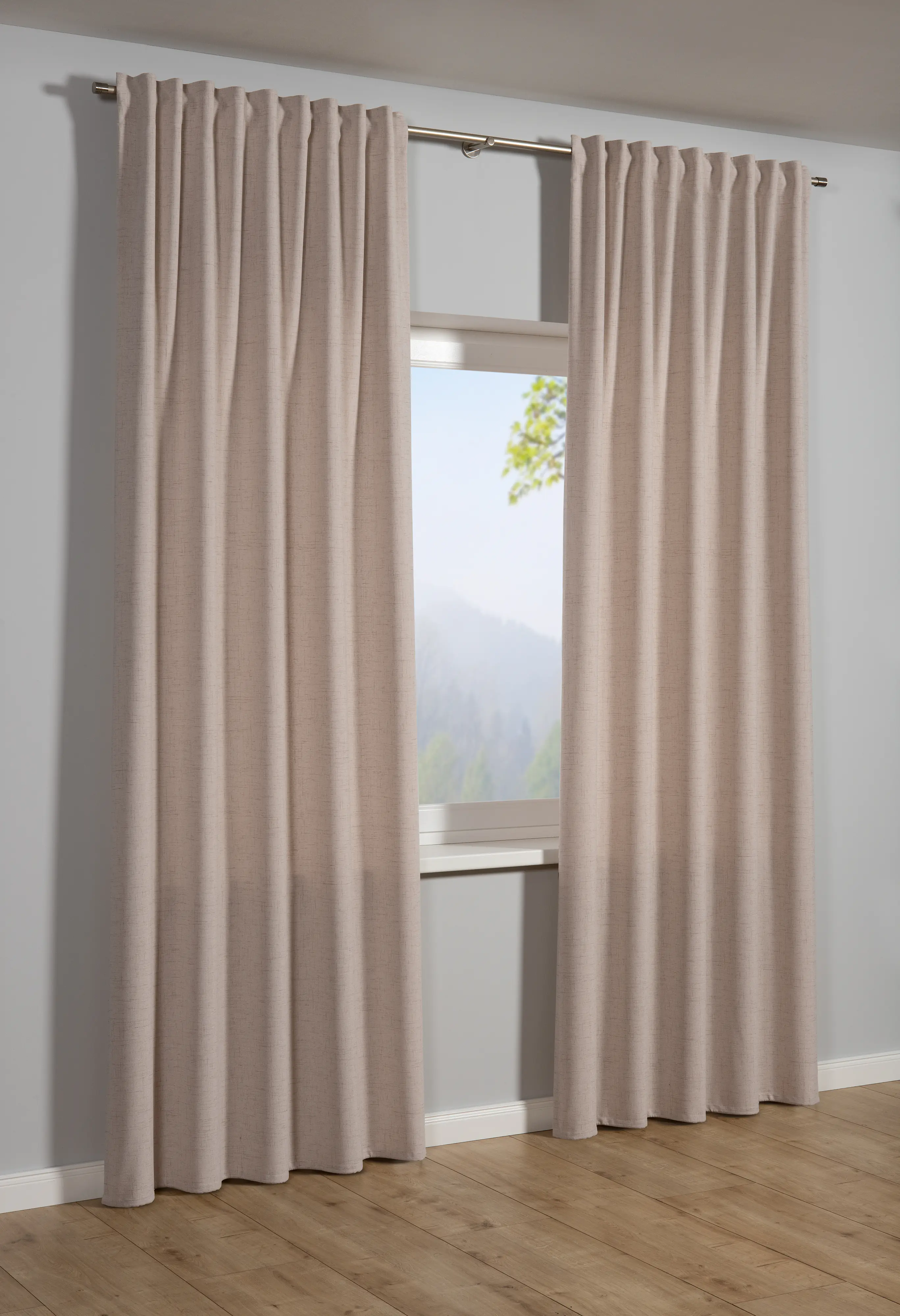 Sehlbach Fertigschal mit Multiband 140 x 245 cm altrosa 