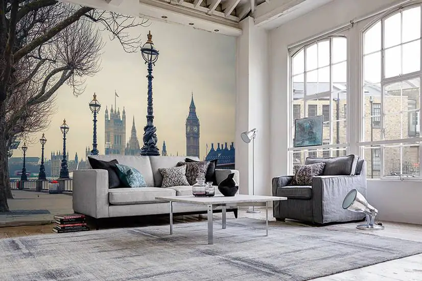 papermoon Vlies- Fototapete Digitaldruck 350 x 260 cm Big Ben