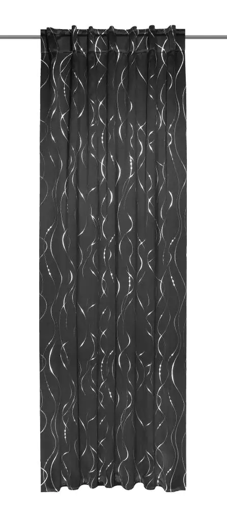 Neusser Collection Schlaufenschal verdeckte Schlaufen schwarz 135x245 cm