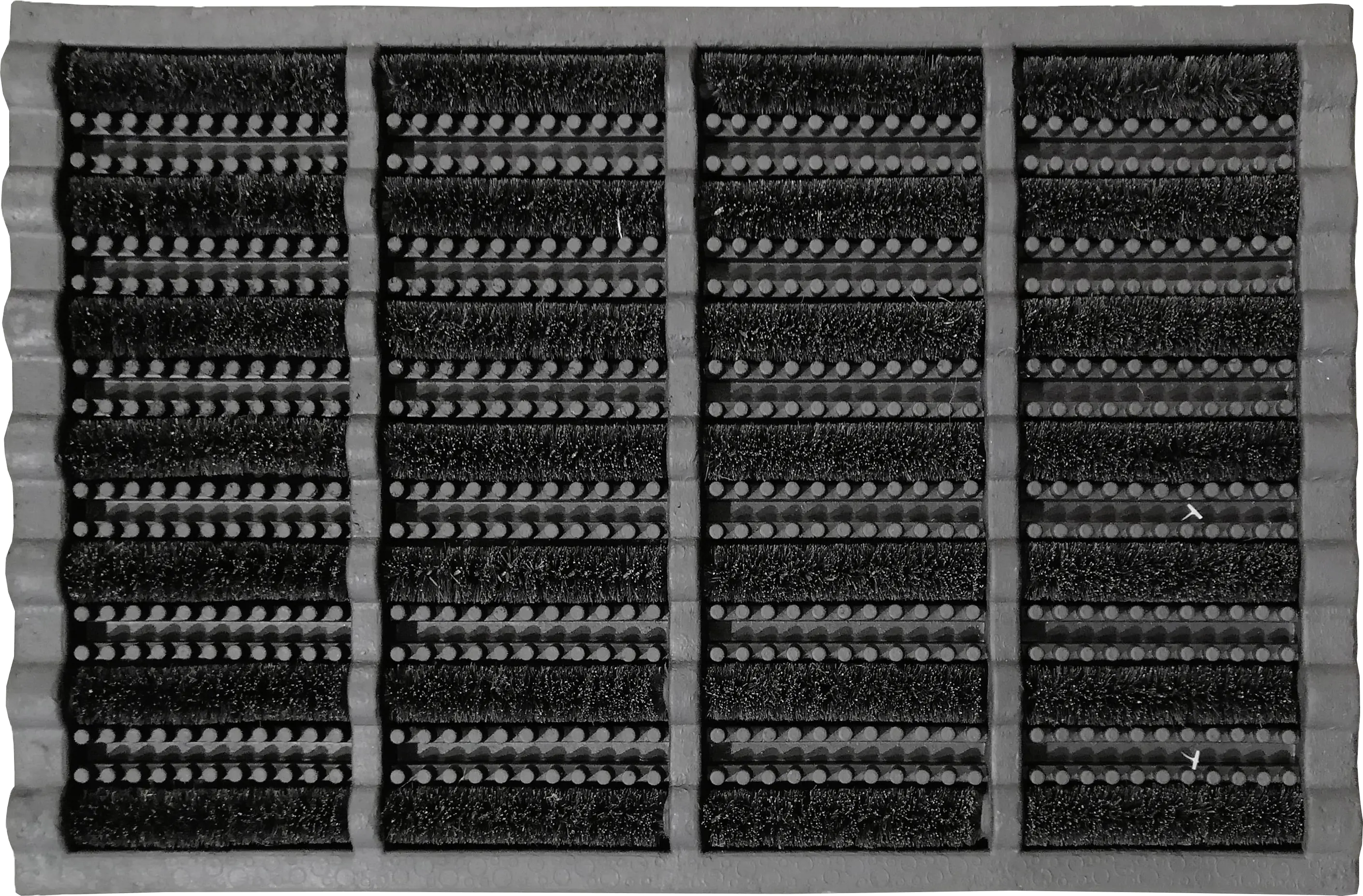 Fußmatte Robusta 40 x 60 cm schwarz grau