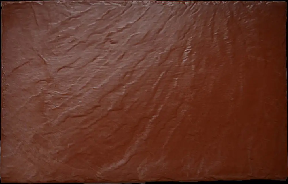 Stabuflex Kunststoff Schindel Rechteck 24 x 38 cm rotbraun