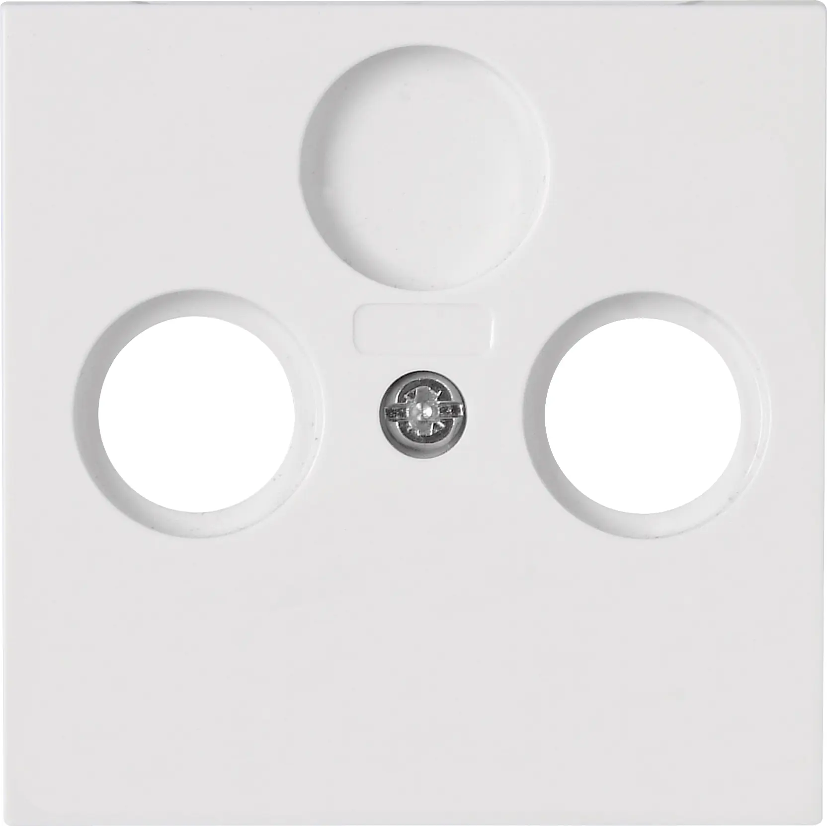 Kopp Antennenabdeckung TV/RF Athenis, reinweiß, 373529188