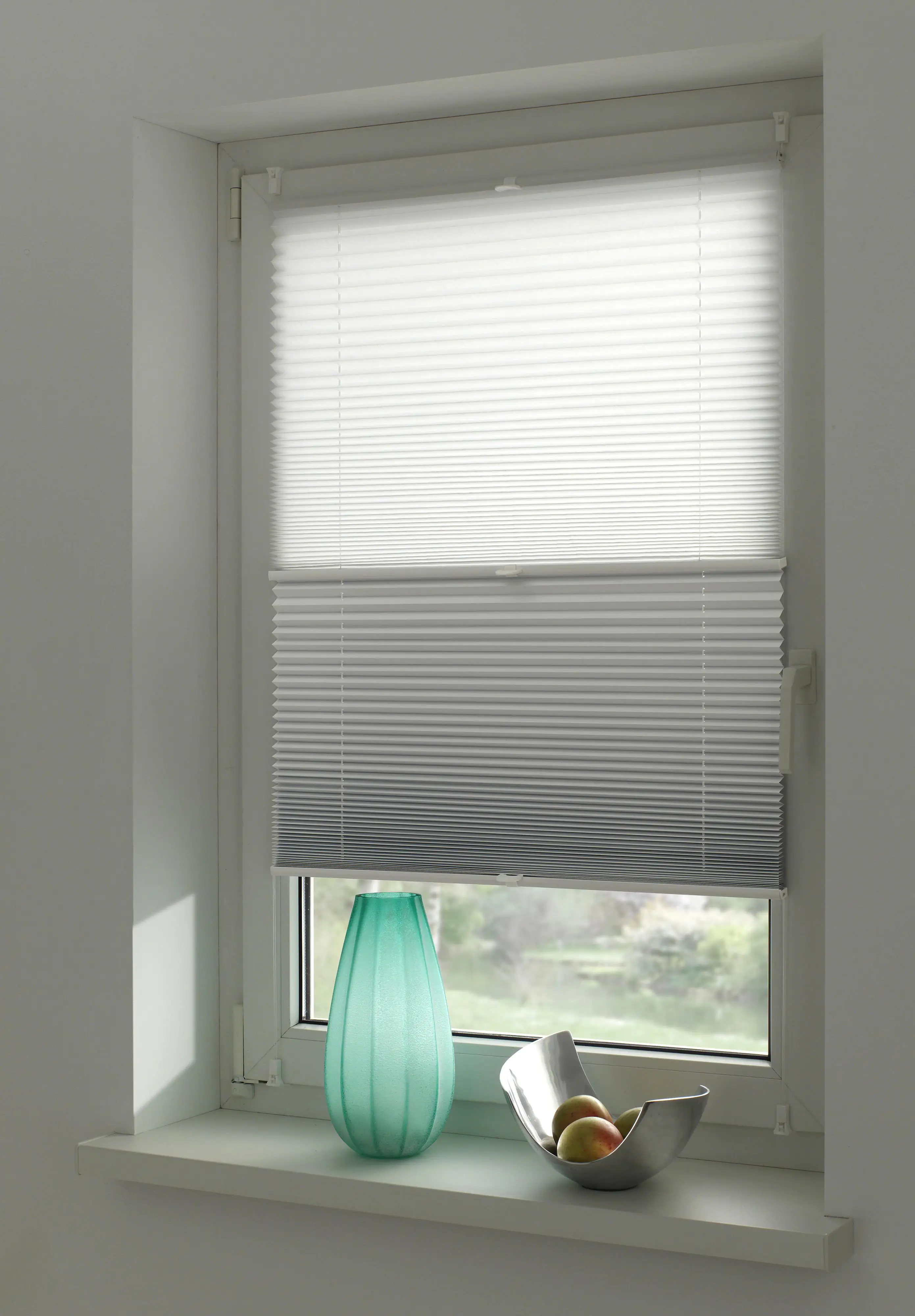 Gardinia EasyFix Plissee weiß Day+Night Gardinia EasyFix Plissee weiß Day+Night