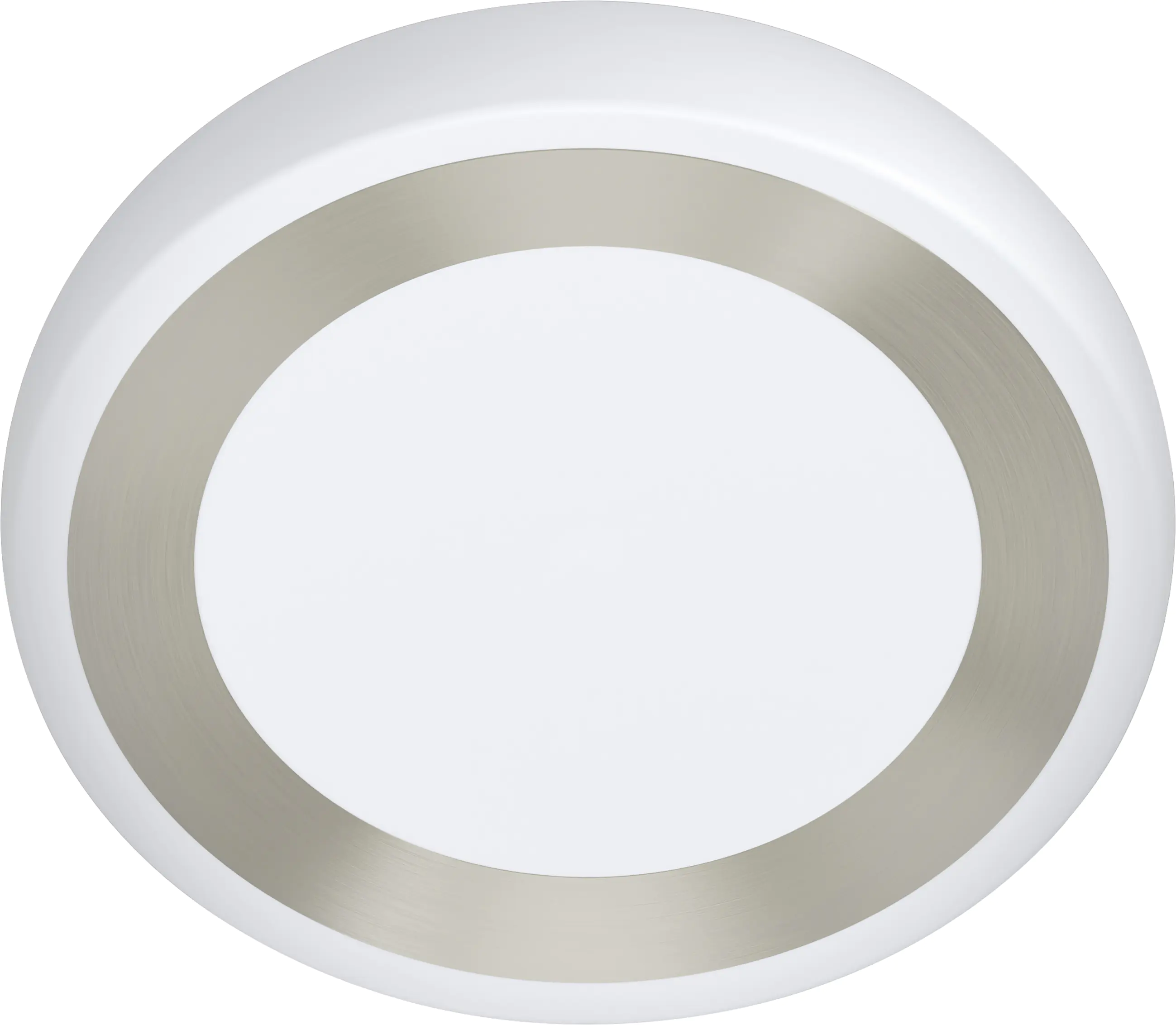 Eglo LED Deckenleuchte Ruidera weiß silber Ø 48 cm Eglo LED Deckenleuchte Ruidera weiß silber Ø 48 cm