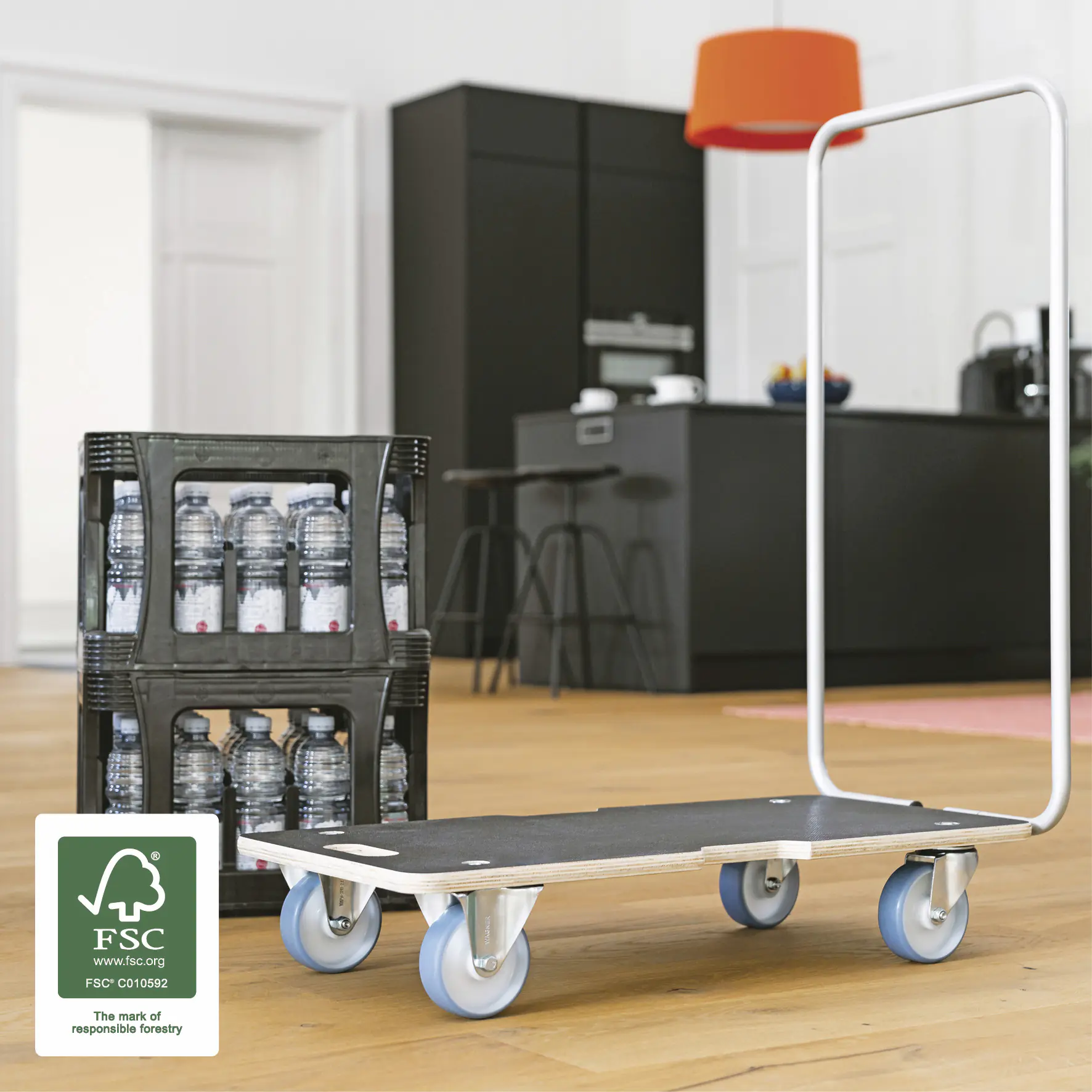 Wagner Transportwagen 74 x 37 cm Traglast 300 kg klappbar Wagner Transportwagen 74 x 37 cm Traglast 300 kg klappbar
