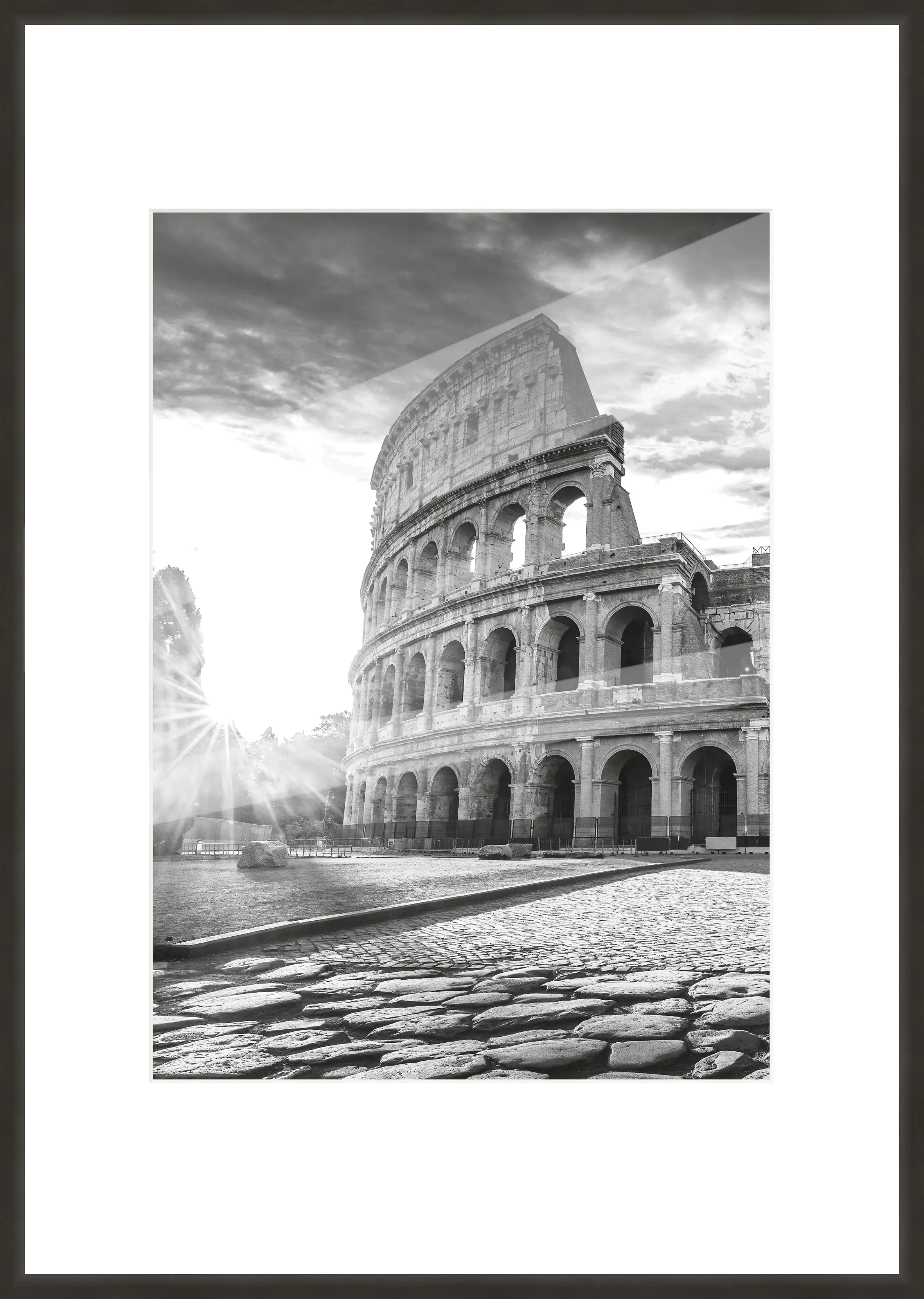 Alu Bilderrahmen Premium schwarz 70 x 100 cm Alu Bilderrahmen Premium schwarz 70 x 100 cm