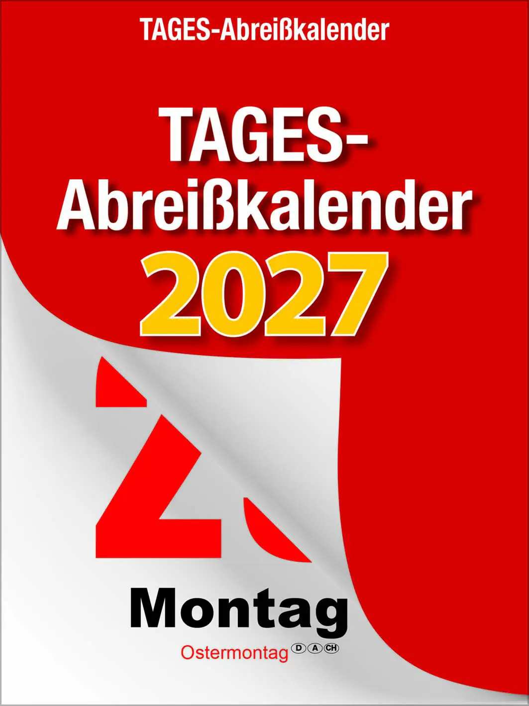 Korsch Kalender Tages-Abreißkalender Mini 2027 