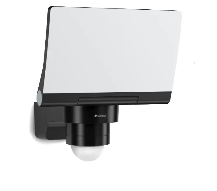 Steinel LED Strahler XLED Protect S schwarz mit Bewegungsmelder