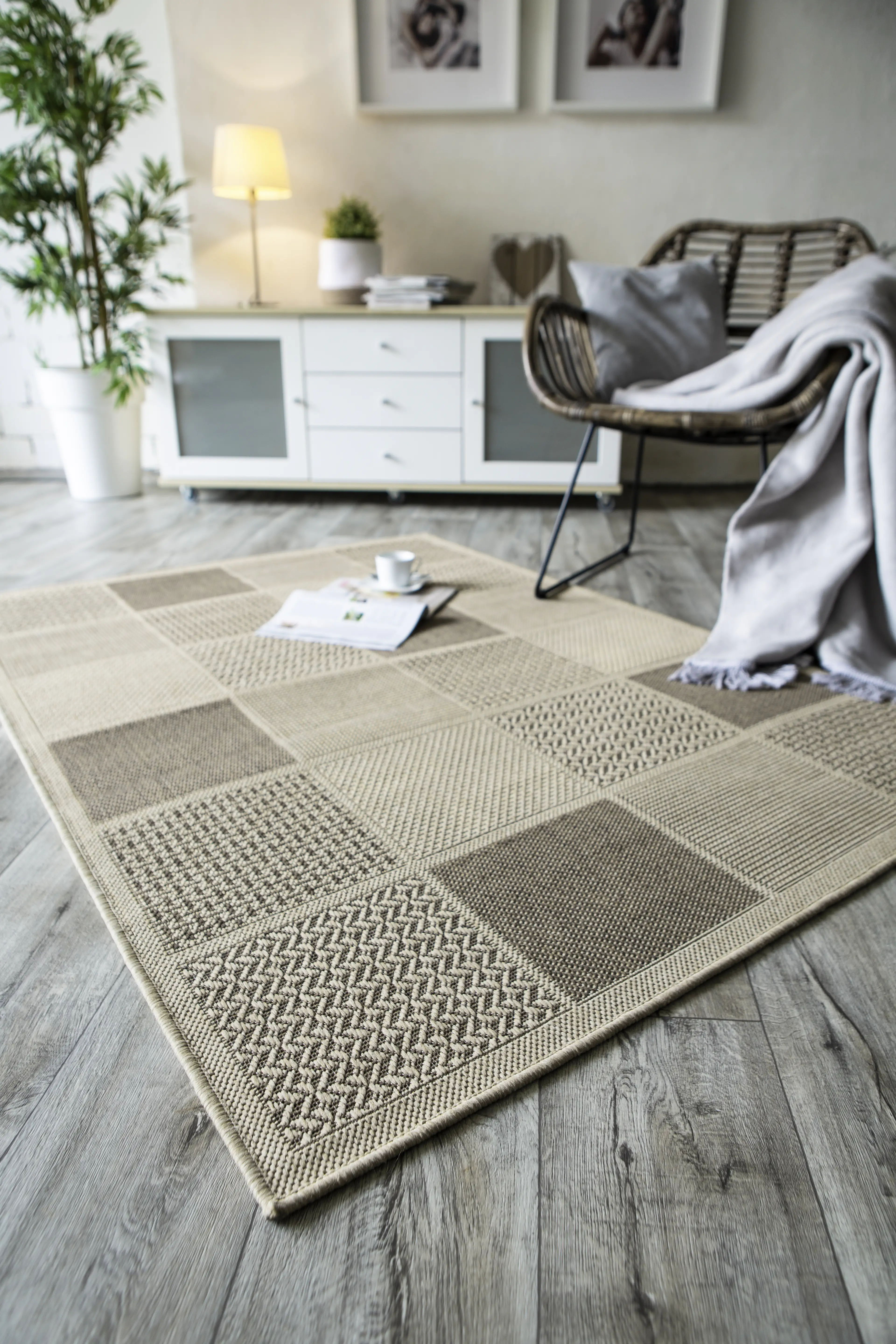 Andiamo Teppich Utah beige, 120 x 170 cm