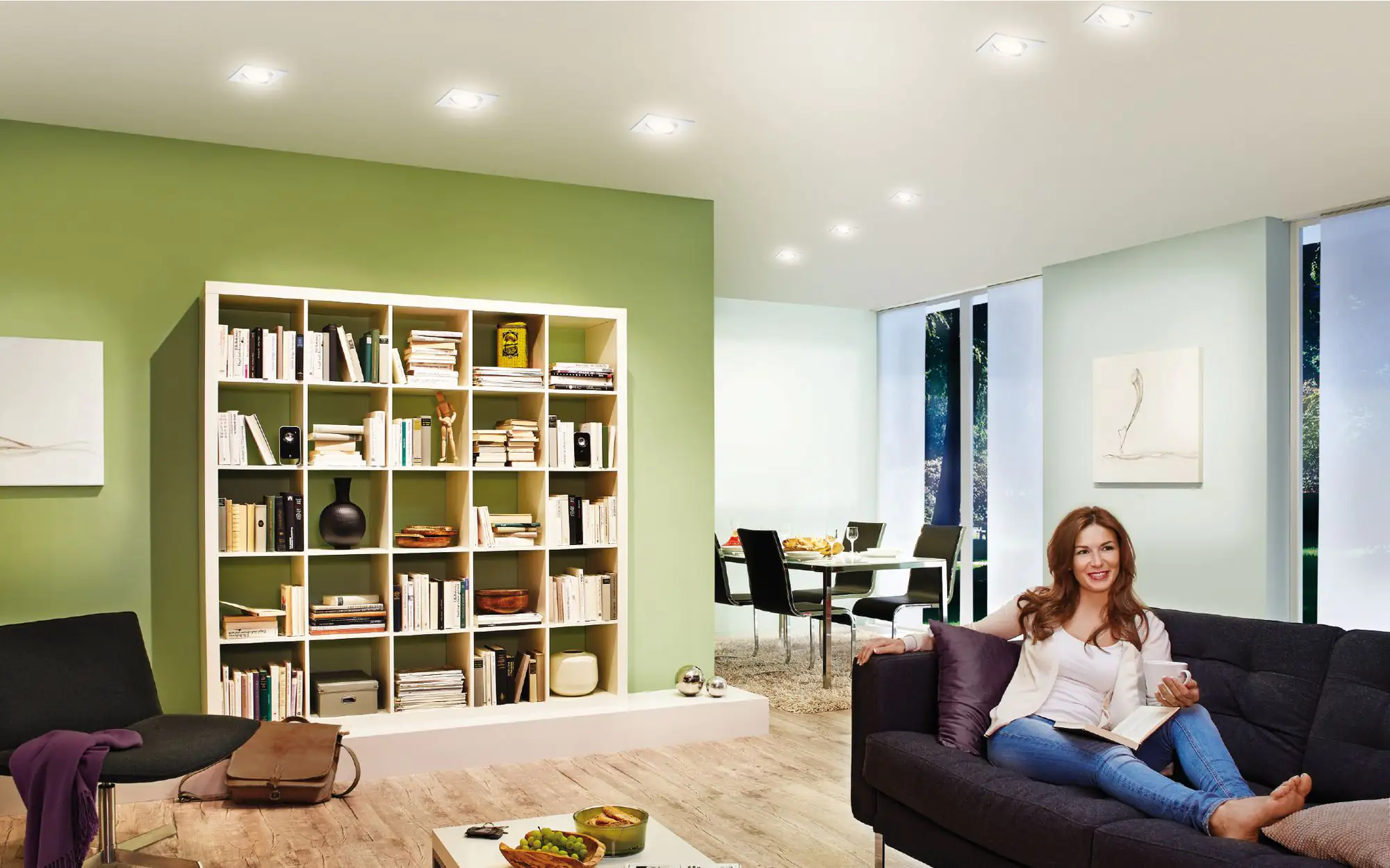 4000870934715_1 Paulmann LED Einbauleuchte Nova weiß-matt 8,4 cm schwenkbar dimmbar GU10