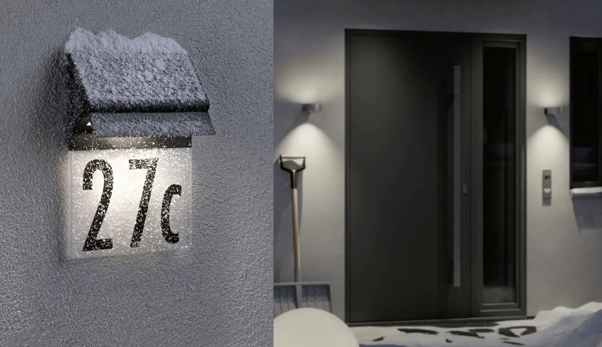 Paulmann Solar LED Hausnummernleuchte