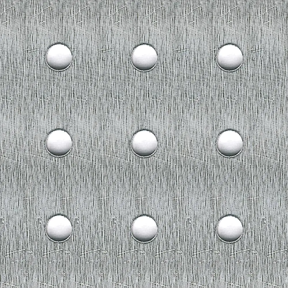 alfer Rundlochblech 250 x 500 mm Aluminium roh blank