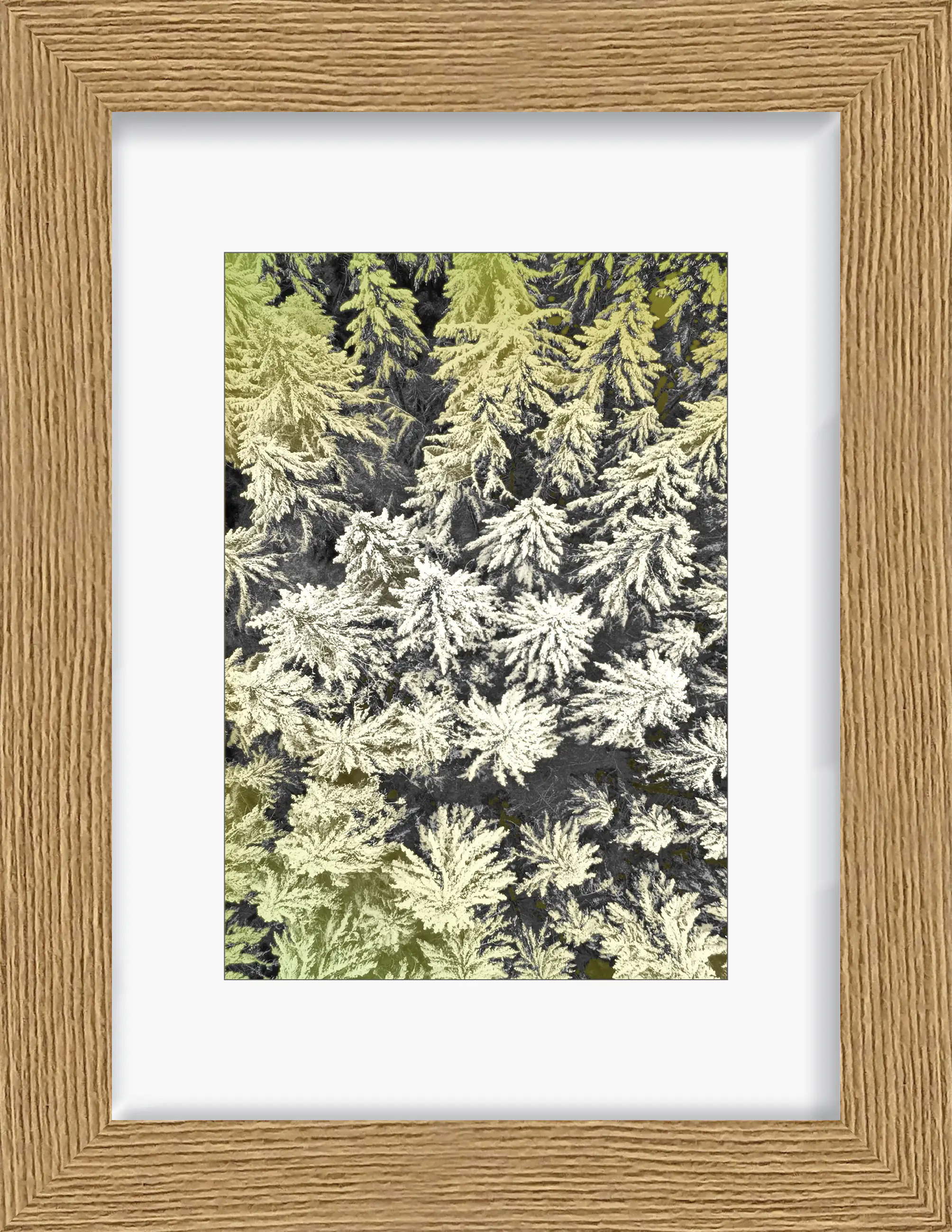 Bilderrahmen Modern eiche, 13 x 18 cm