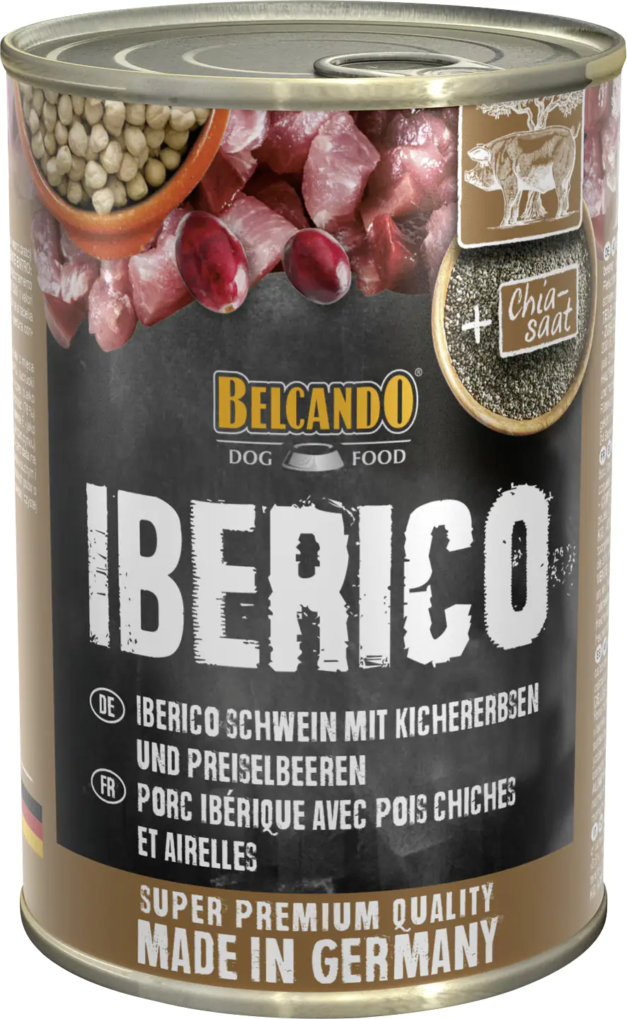 Belcando Hundenassfutter Iberico mit Süßkartoffel 400 g Belcando Hundenassfutter Iberico mit Süßkartoffel 400 g