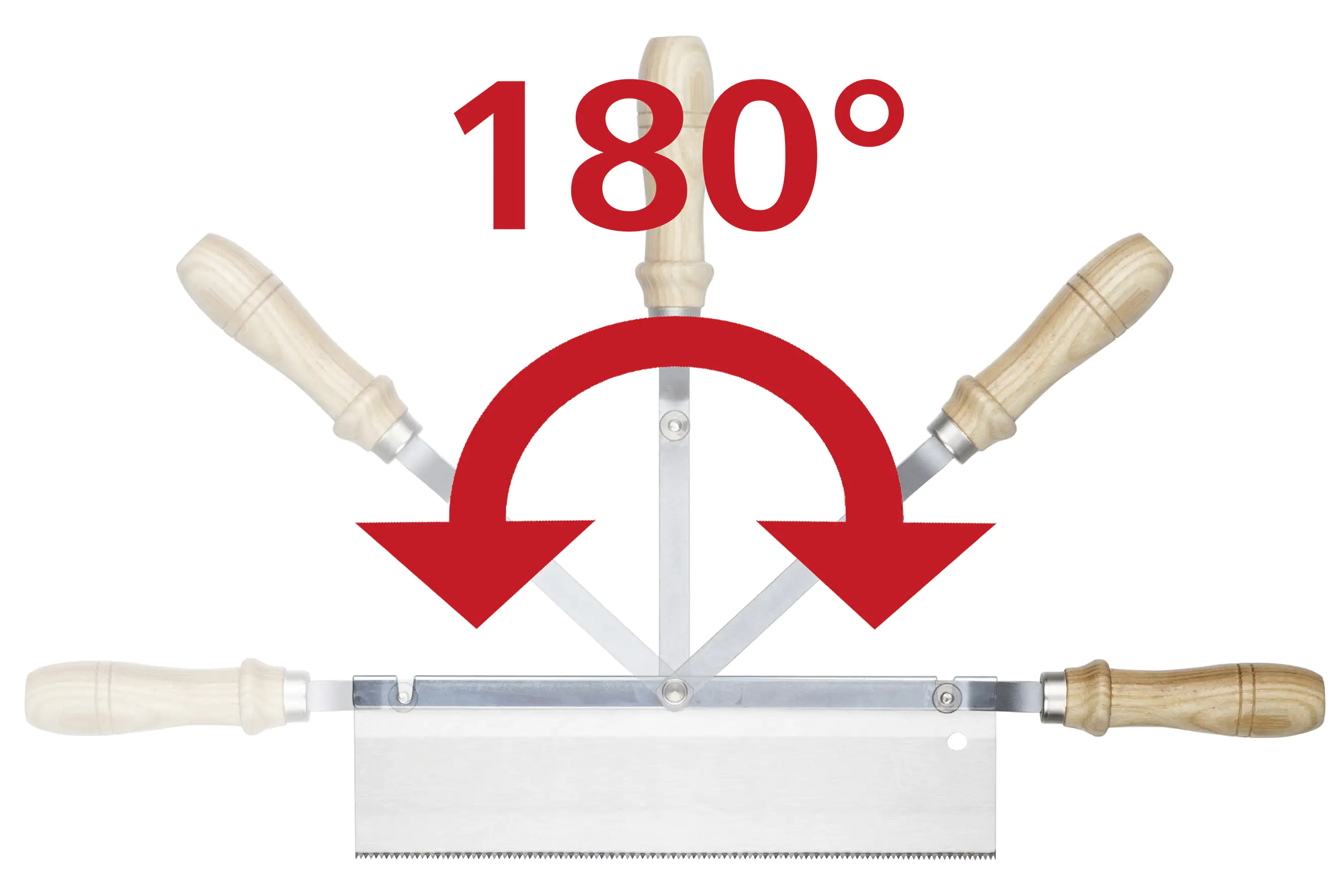 Wolfcraft Handsäge abgewinkelt 255 mm