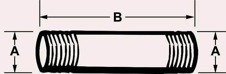 Cornat Rohrnippel 1/2" x 400 mm verzinkt