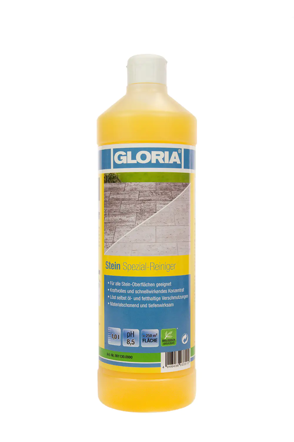 4046436033515 Gloria Spezial-Reiniger für Naturstein, Beton und Kunststein 1 L