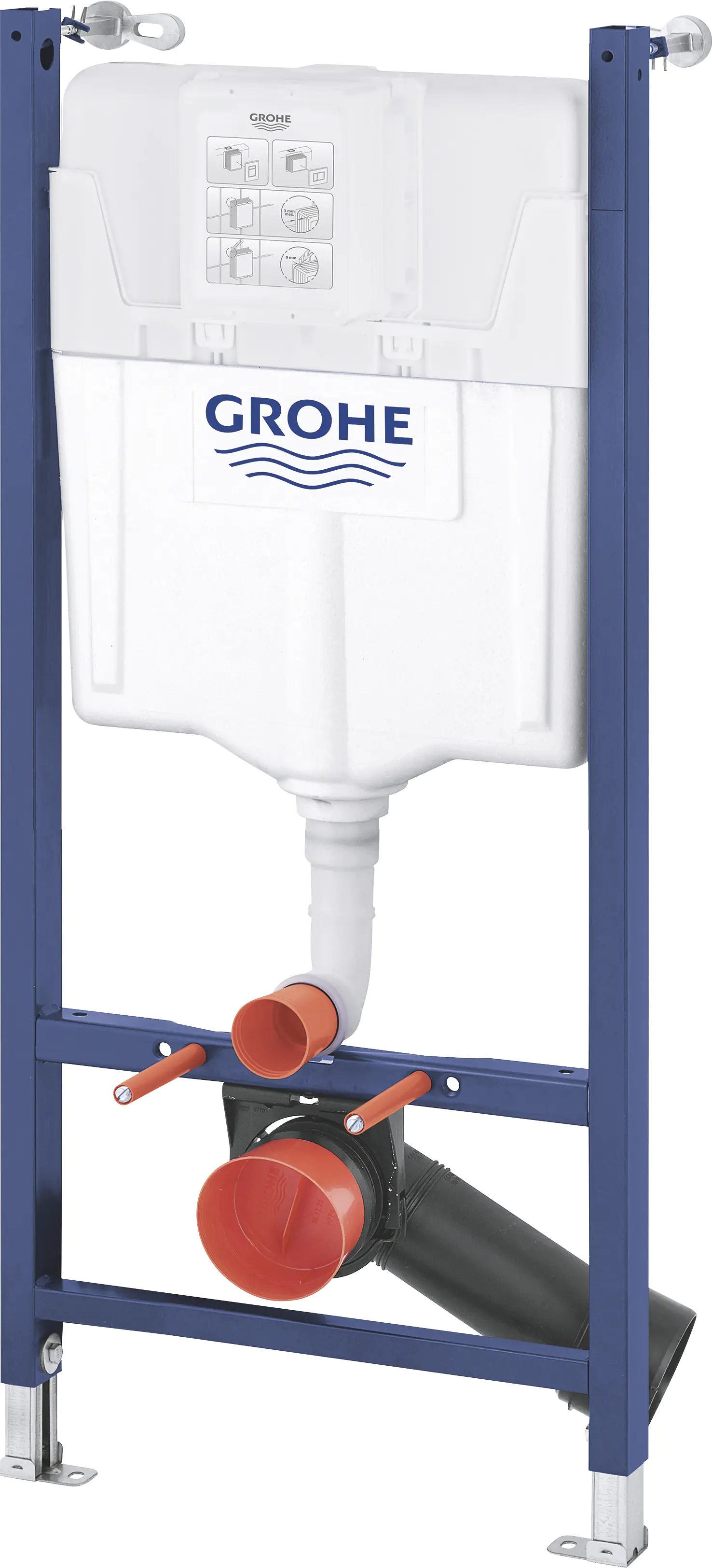 Grohe Solido 2-in-1 Set für WC 50 x 113 cm chrom