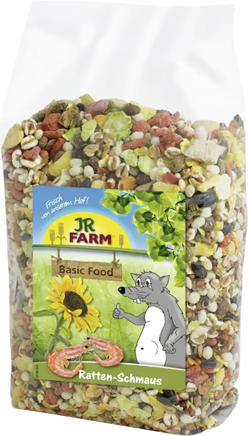JR Farm Nagerfutter Ratten Schmaus 600g