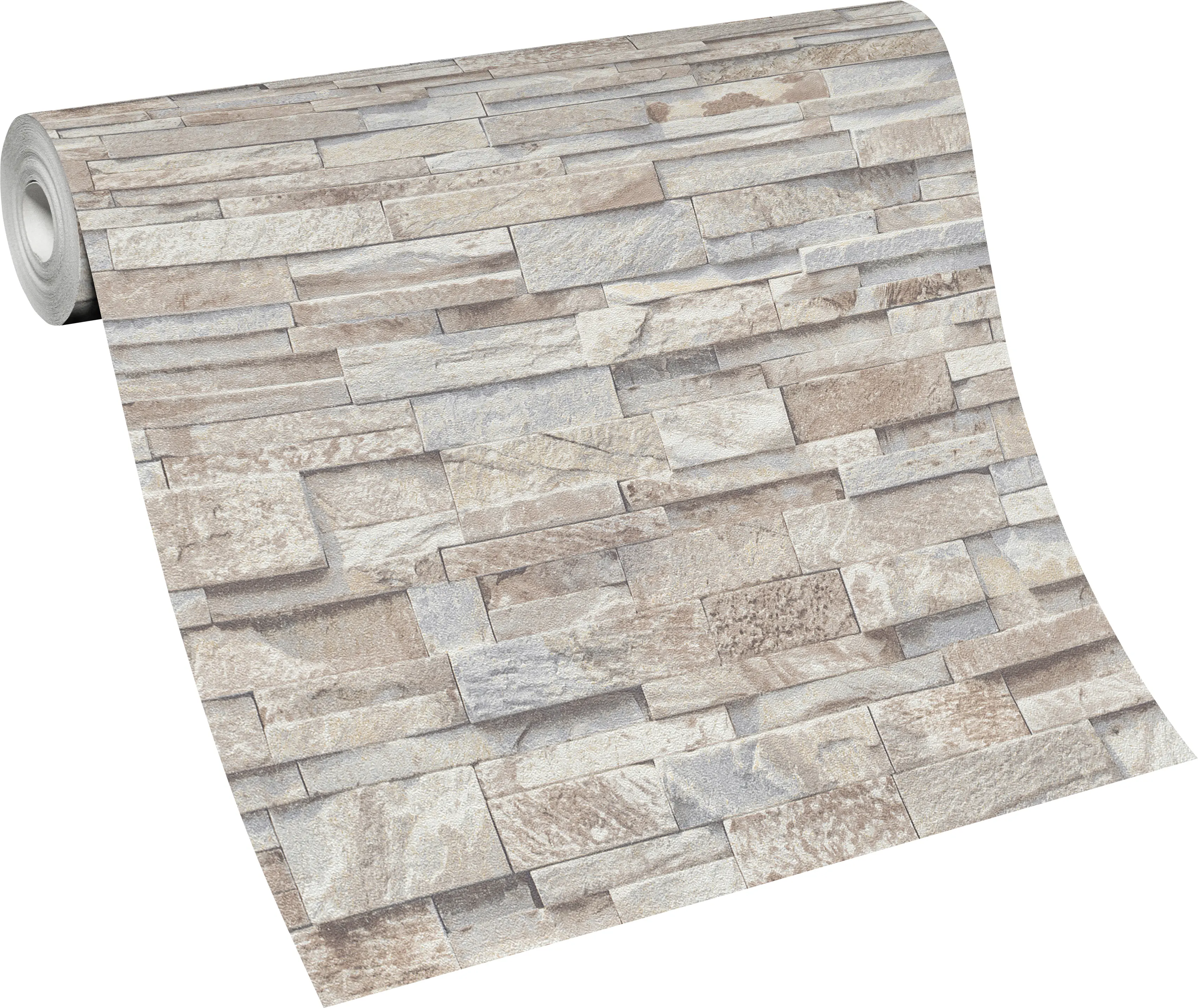 Erismann Vliestapete 02363-10 Steine beige 10,05 x 0,53 m