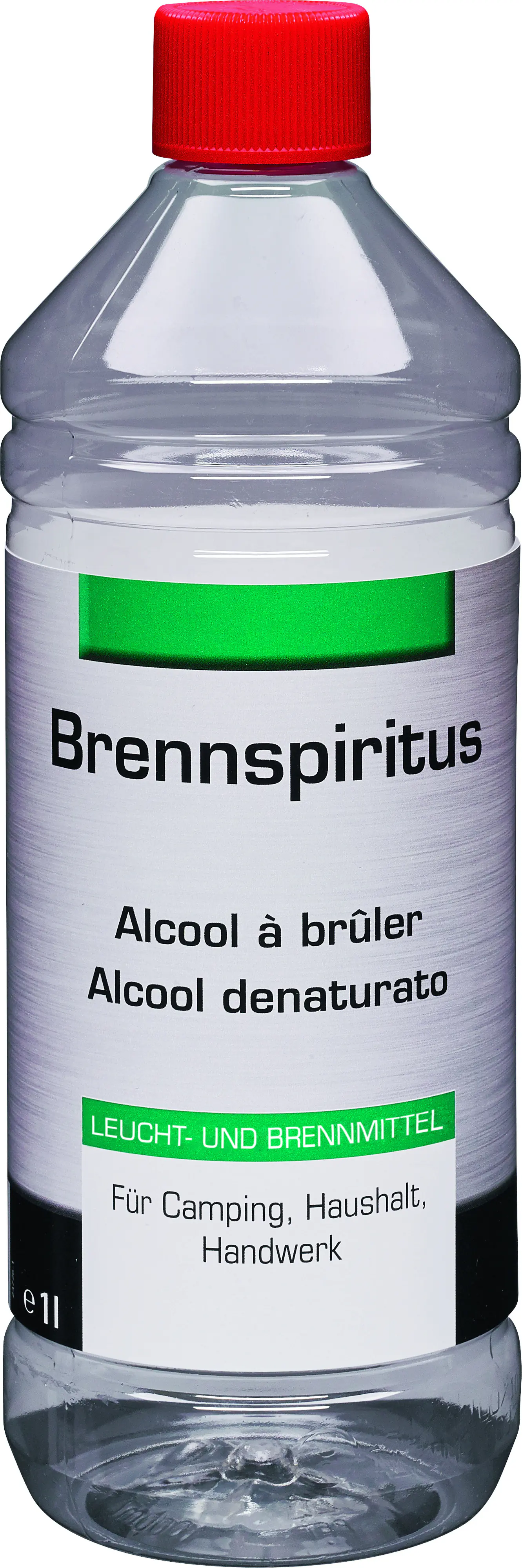 Brennspiritus ransparent 1 L Brennspiritus ransparent 1 L
